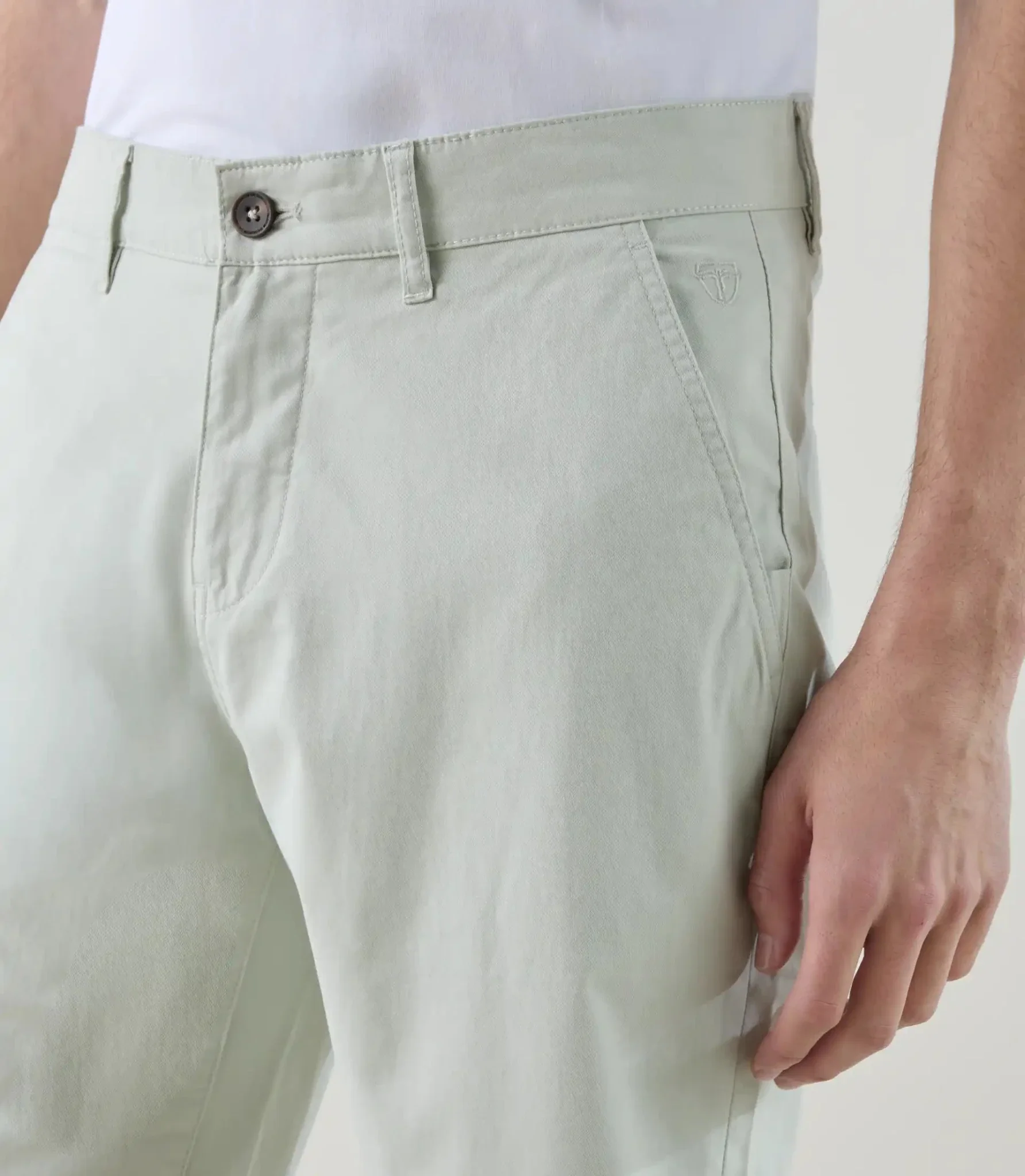 Bermuda chino vert clair - Image 2