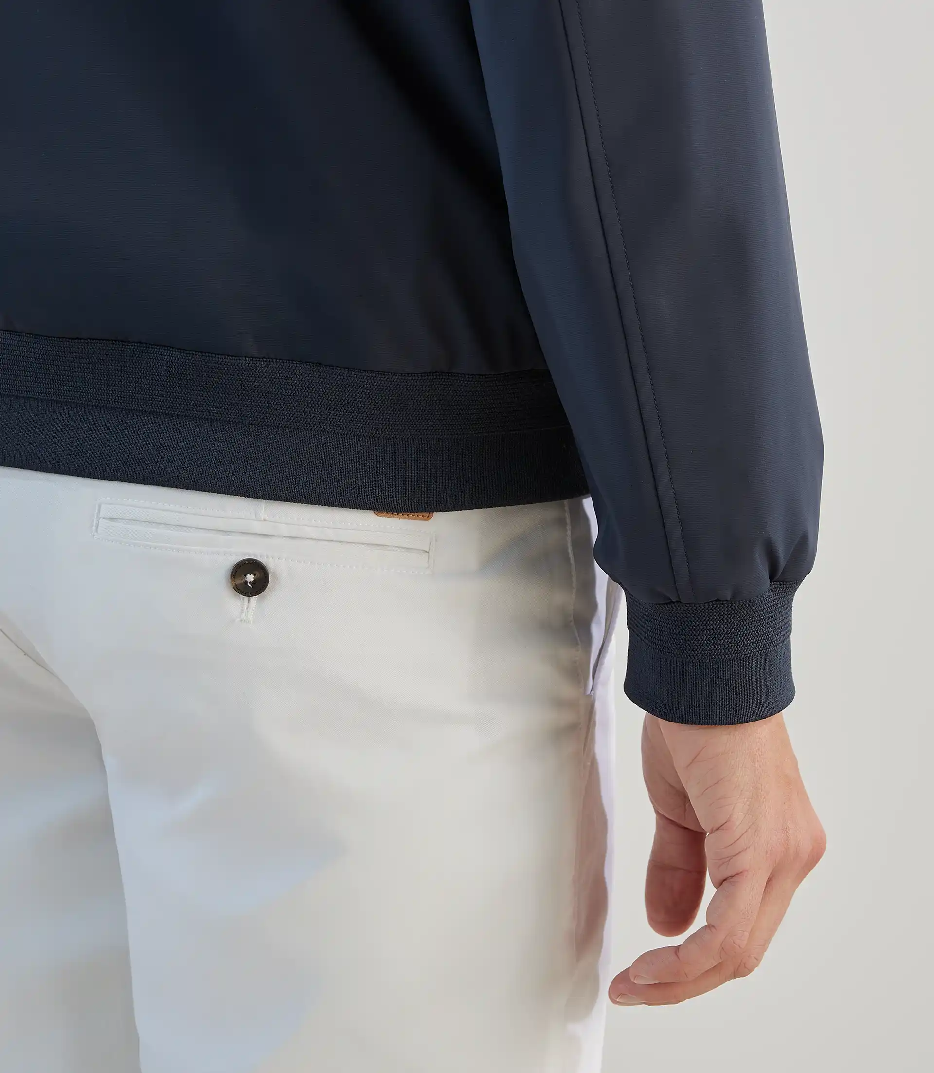 Blouson col teddy marine - Image 5