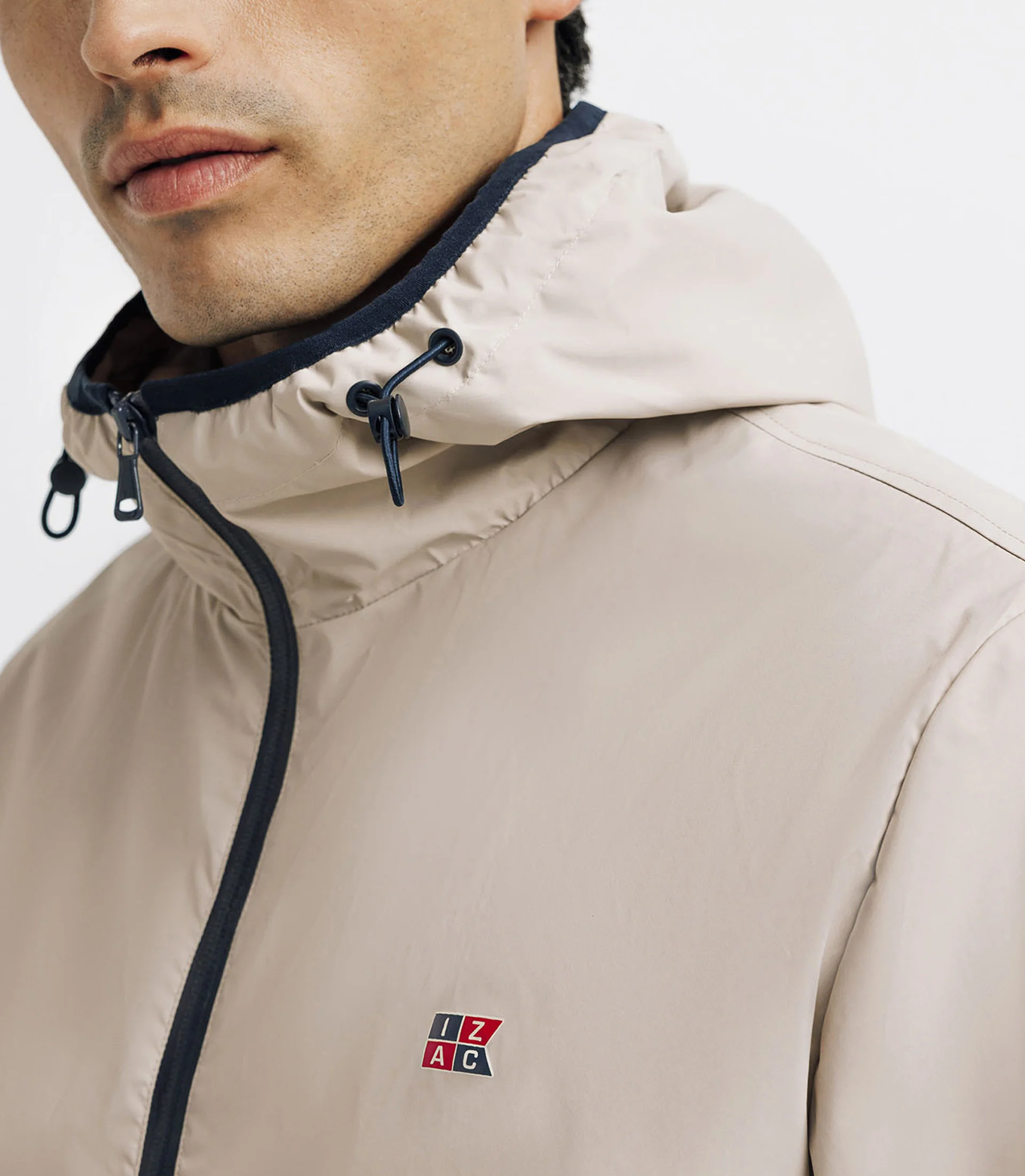 Blouson coupe vent écru - Image 4