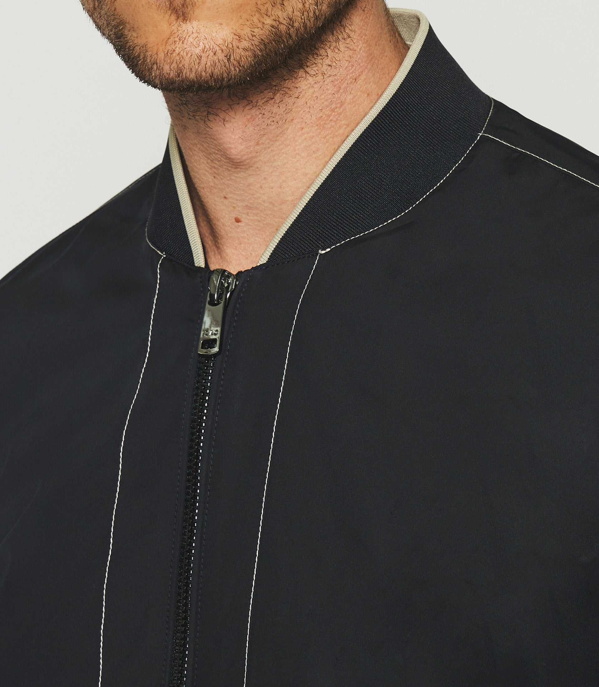 Blouson teddy marine RON - Image 3
