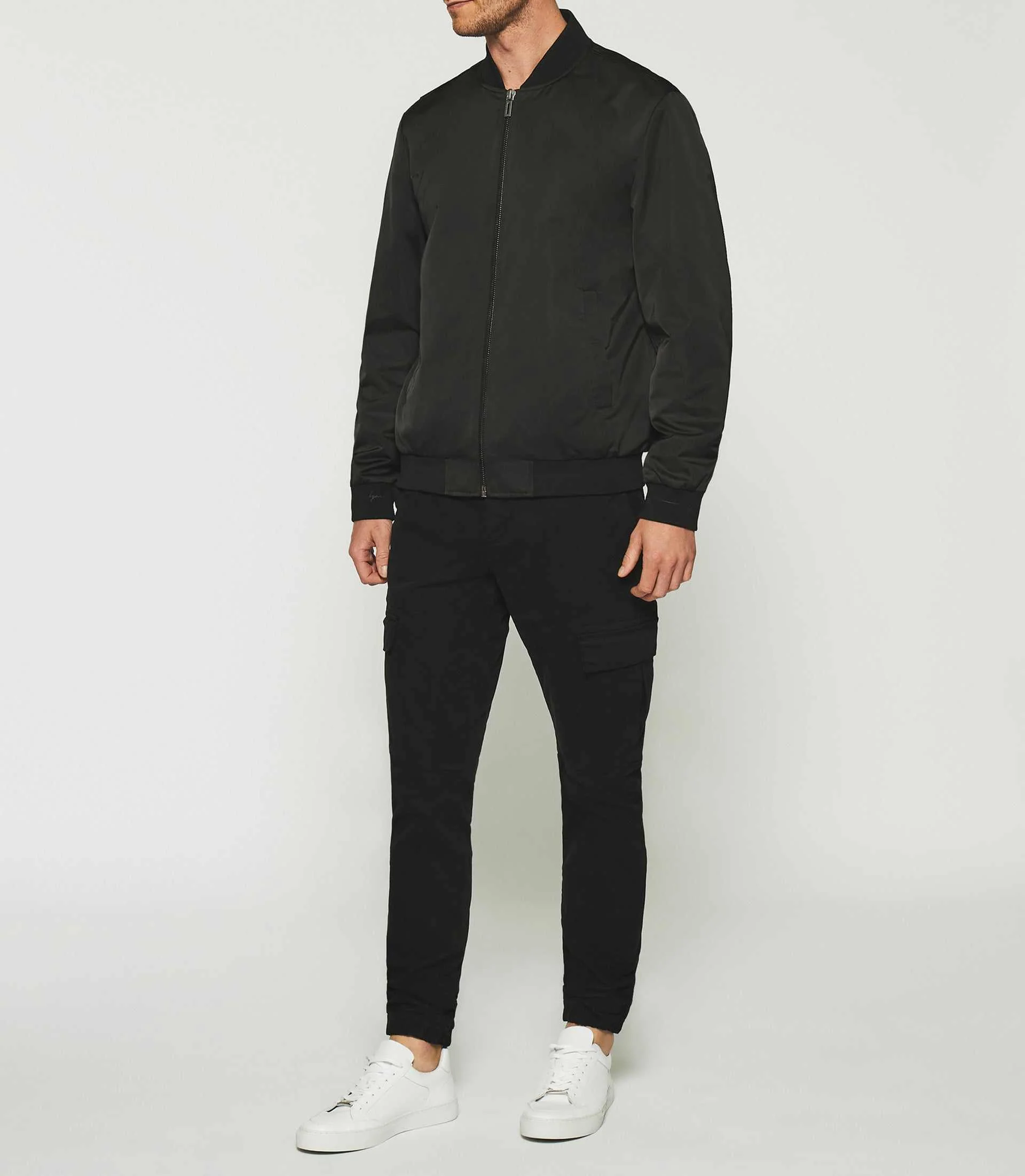 Blouson teddy noir ROLAND - Image 4