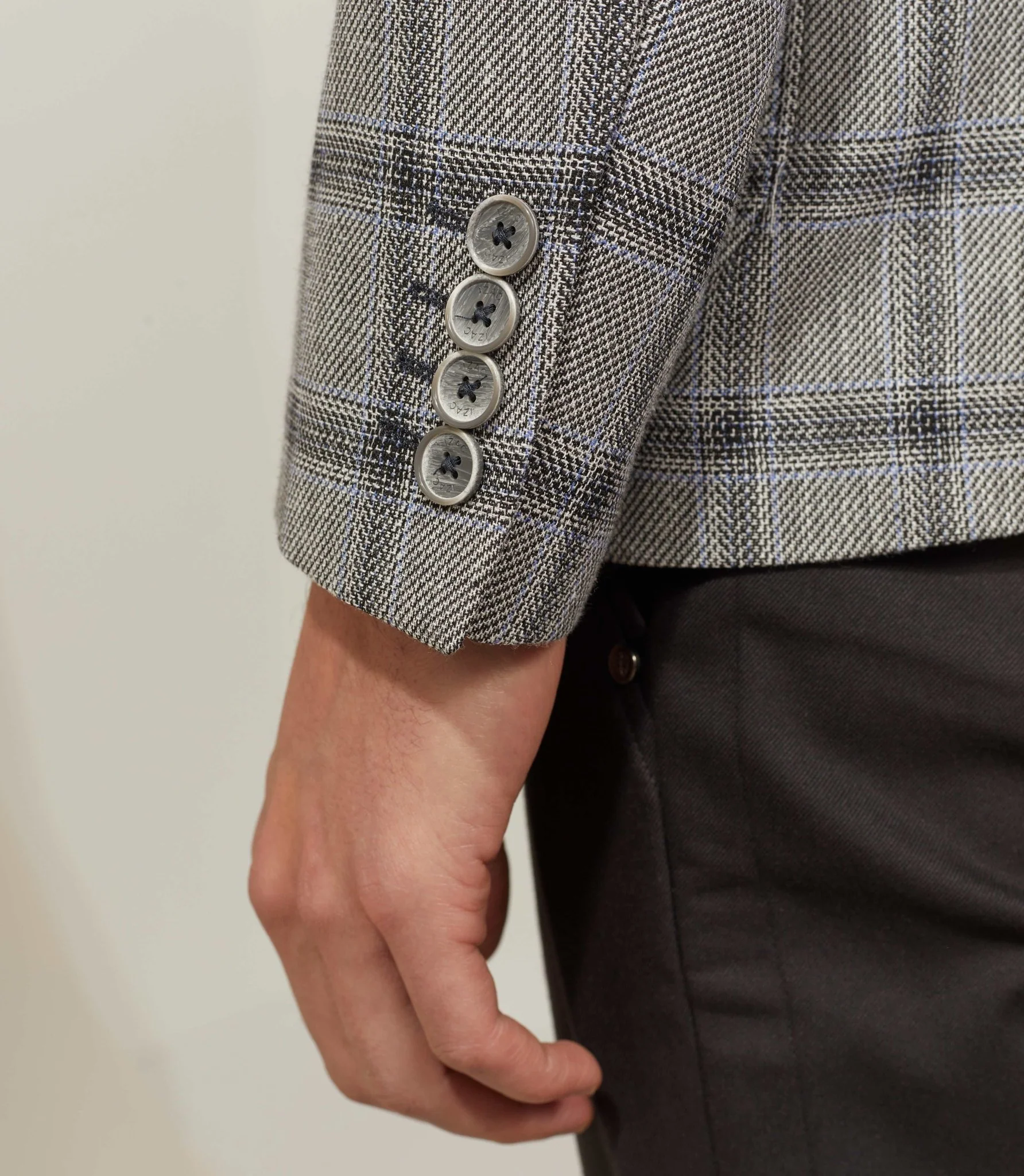 Veste casual grise "Manolo" - Image 5