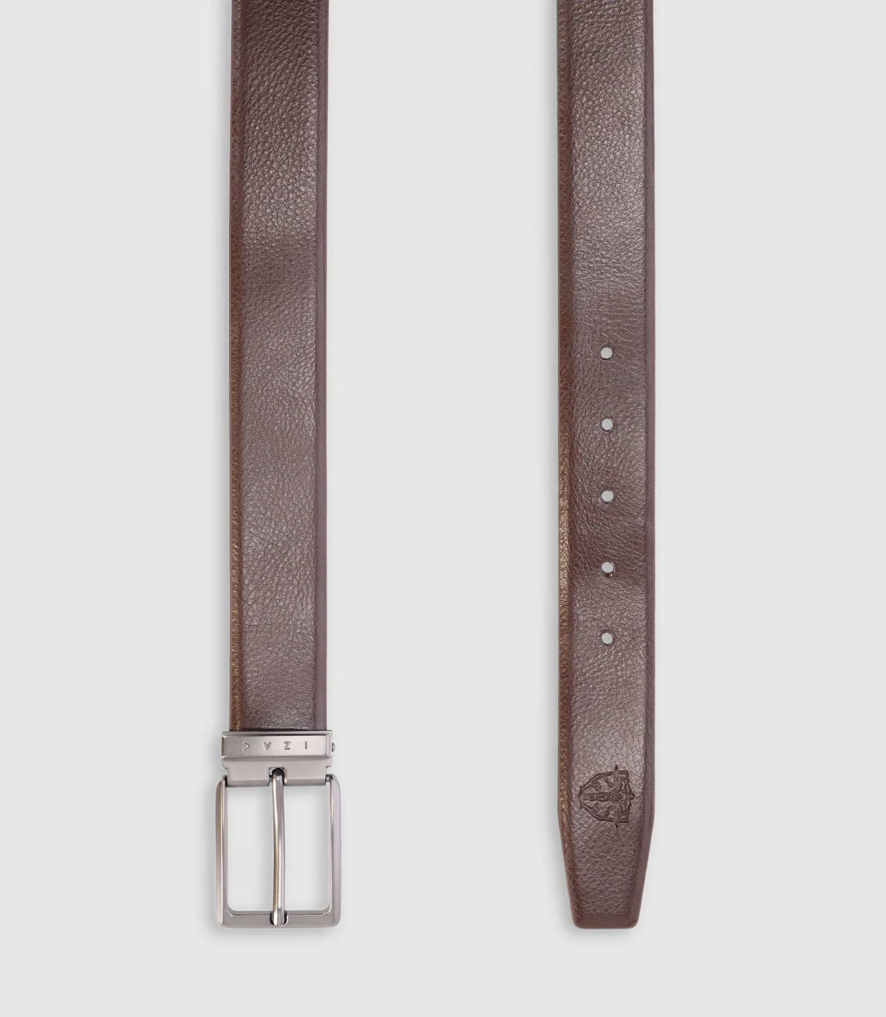 Ceinture réversible ajustable noire - Image 2