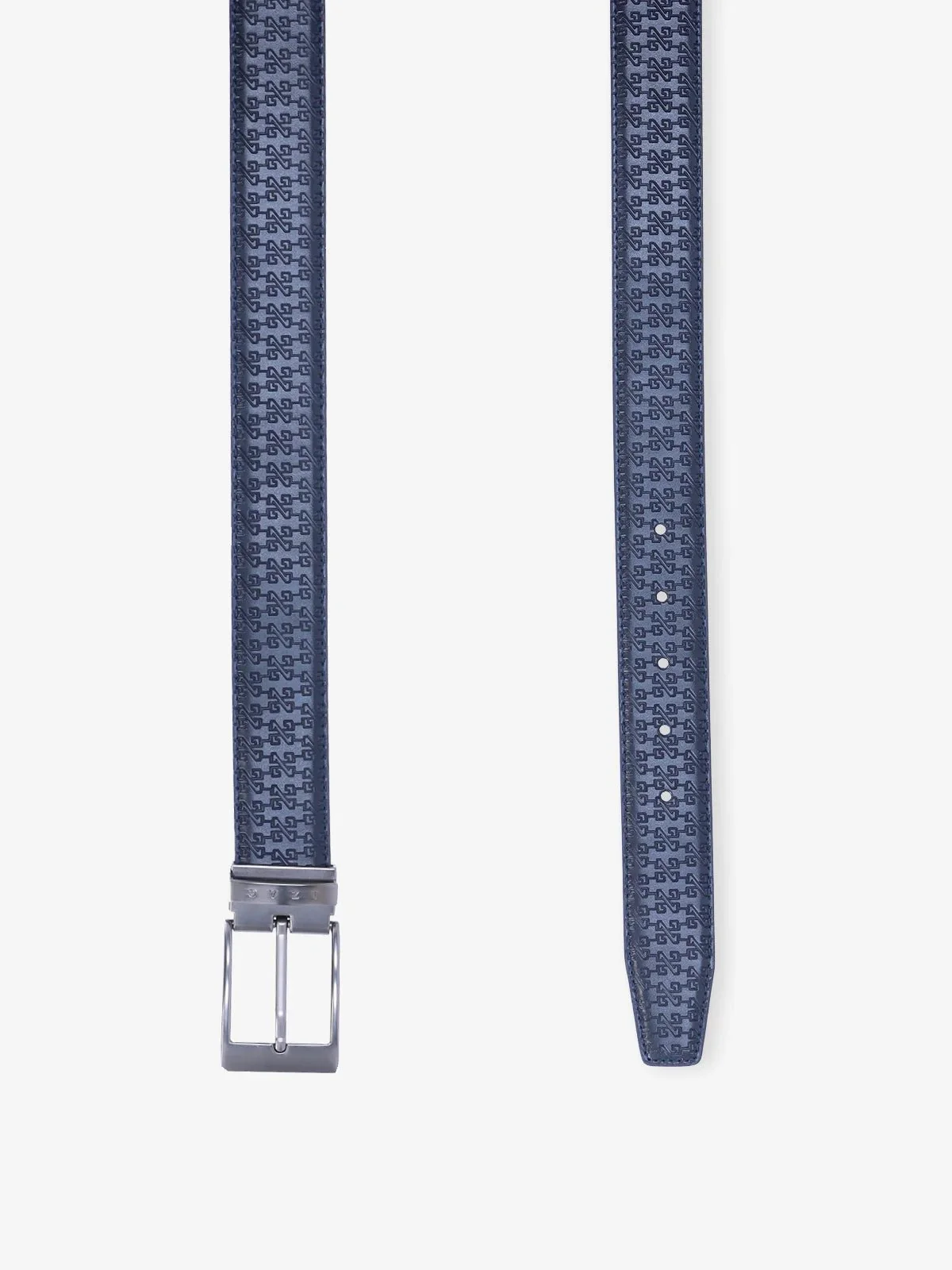 Ceinture réversible marine - Image 3