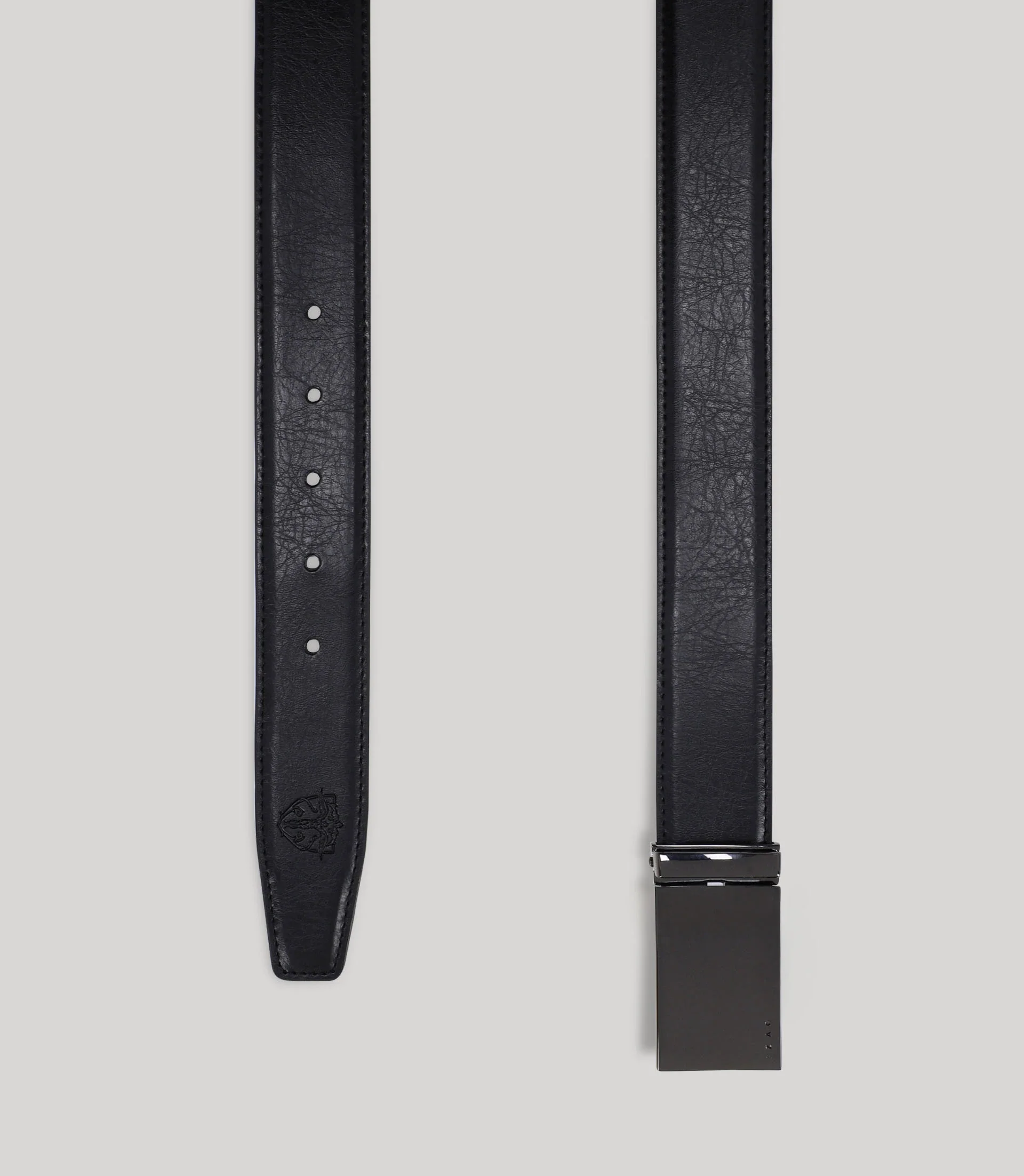 Ceinture réversible noire - Image 3