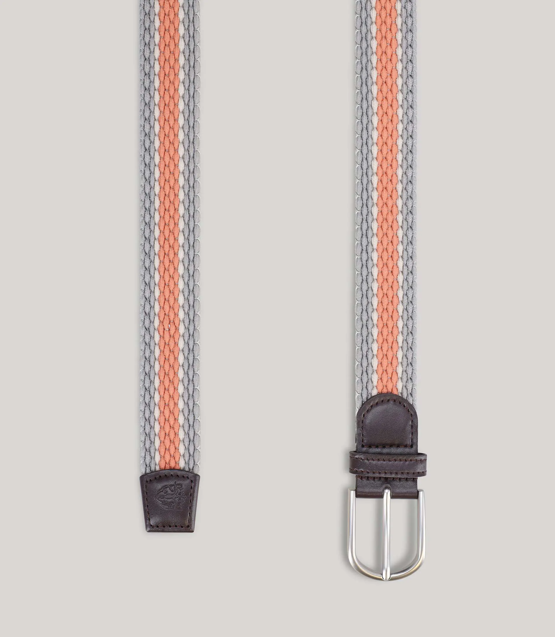 Ceinture tressée taupe - Image 2