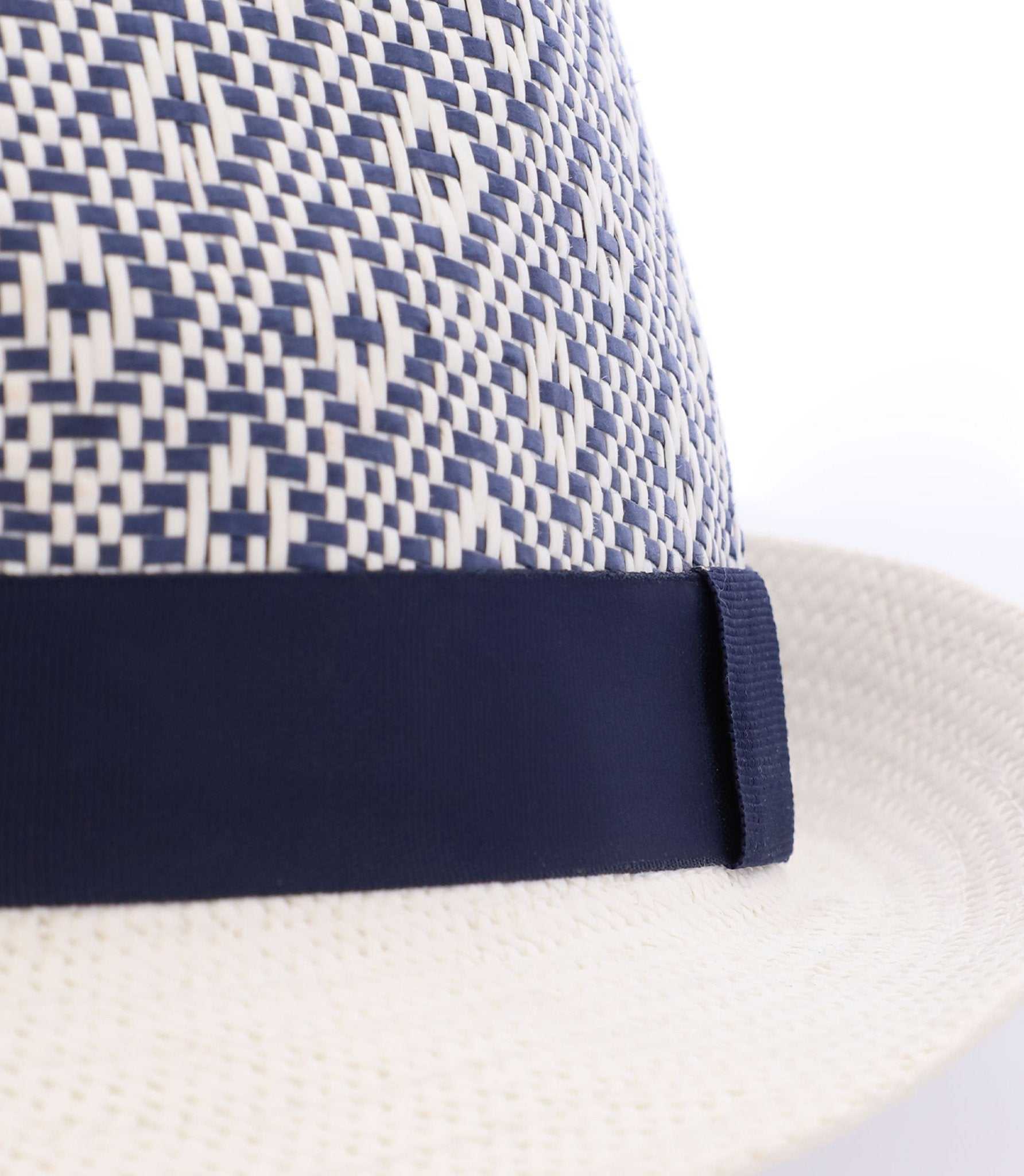 Chapeau à motifs marine - Image 4