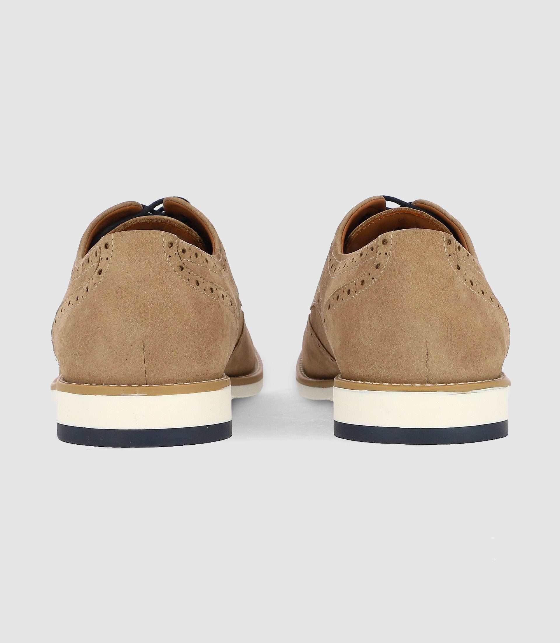 Chaussures en cuir beige - Image 3