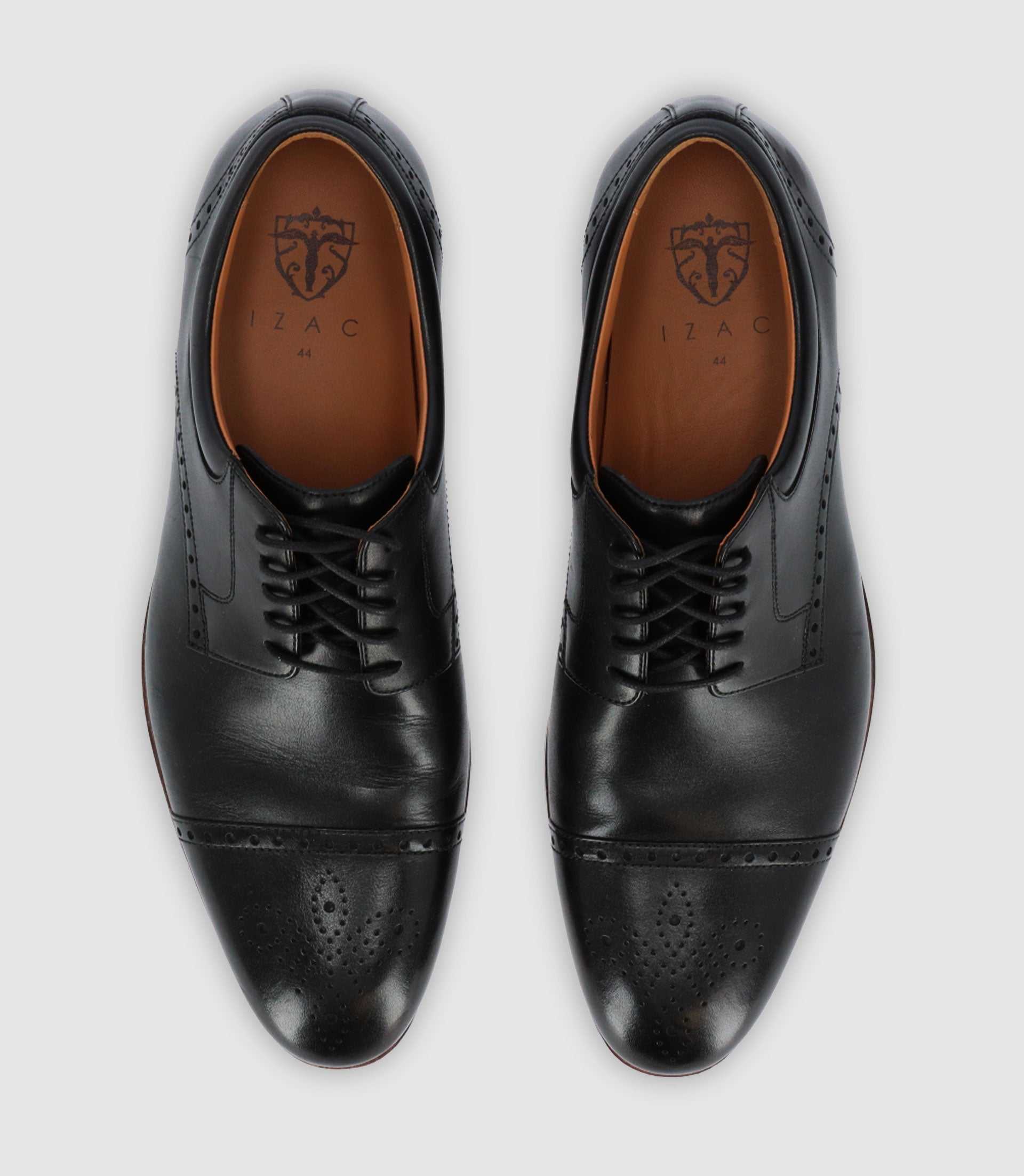 Chaussures derby en cuir noires - Image 6