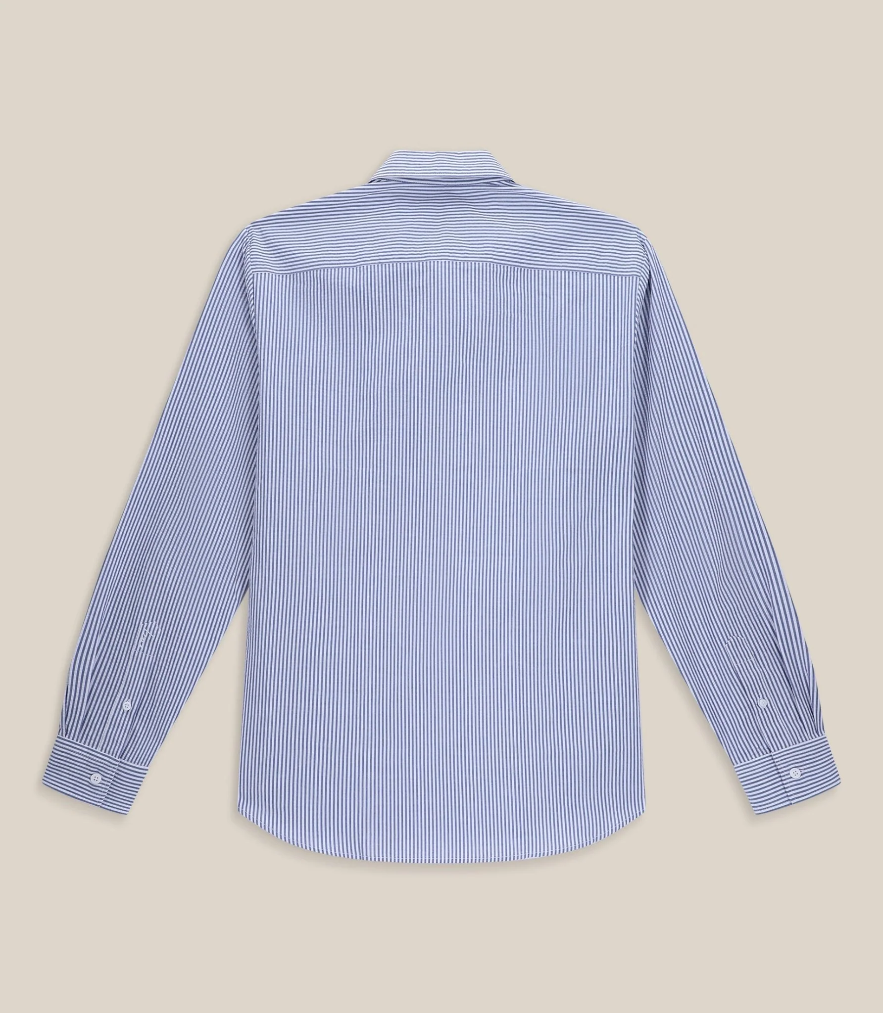 Chemise avec poche bleue - Image 2