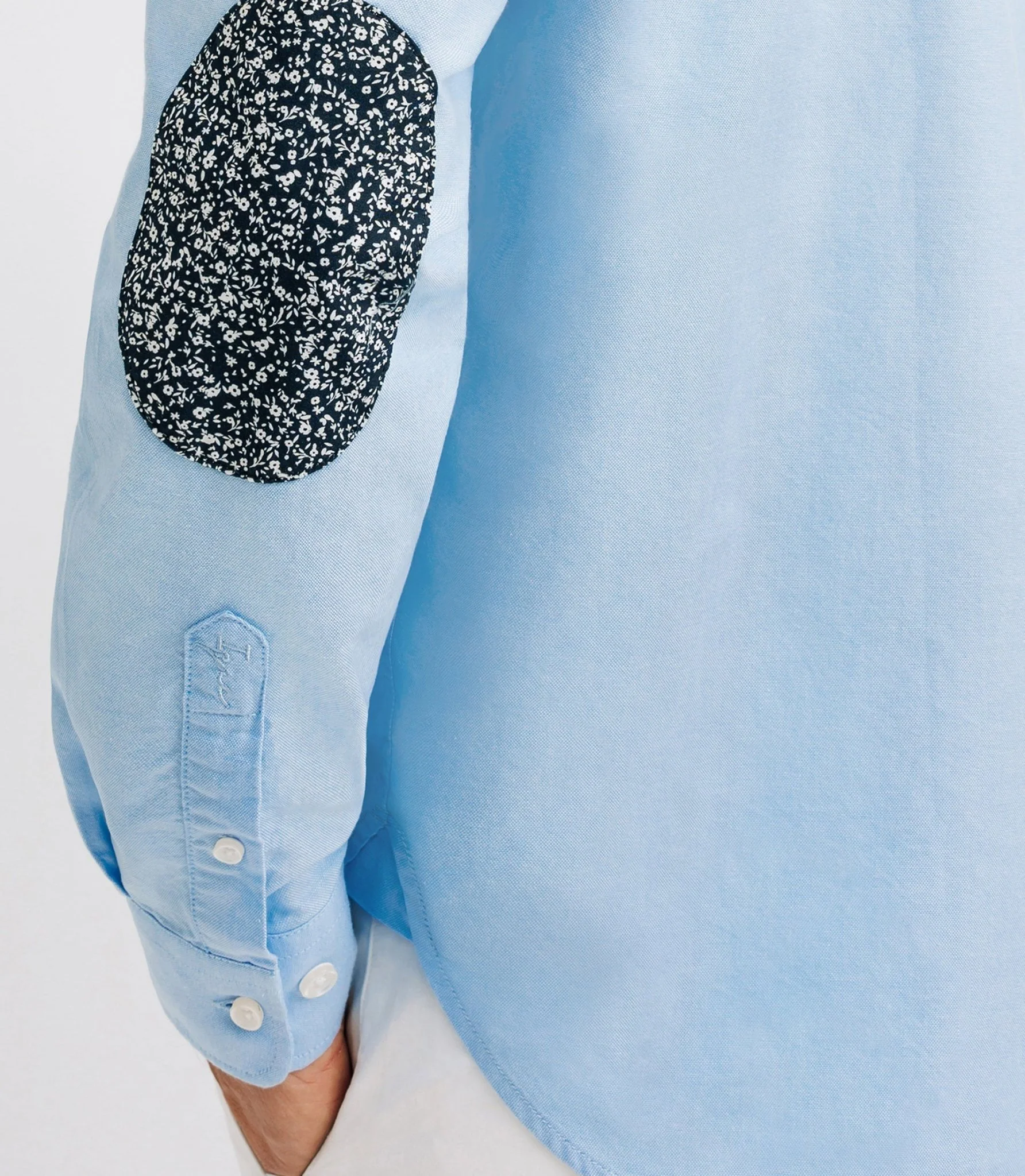 Chemise casual en coton ciel - Image 3
