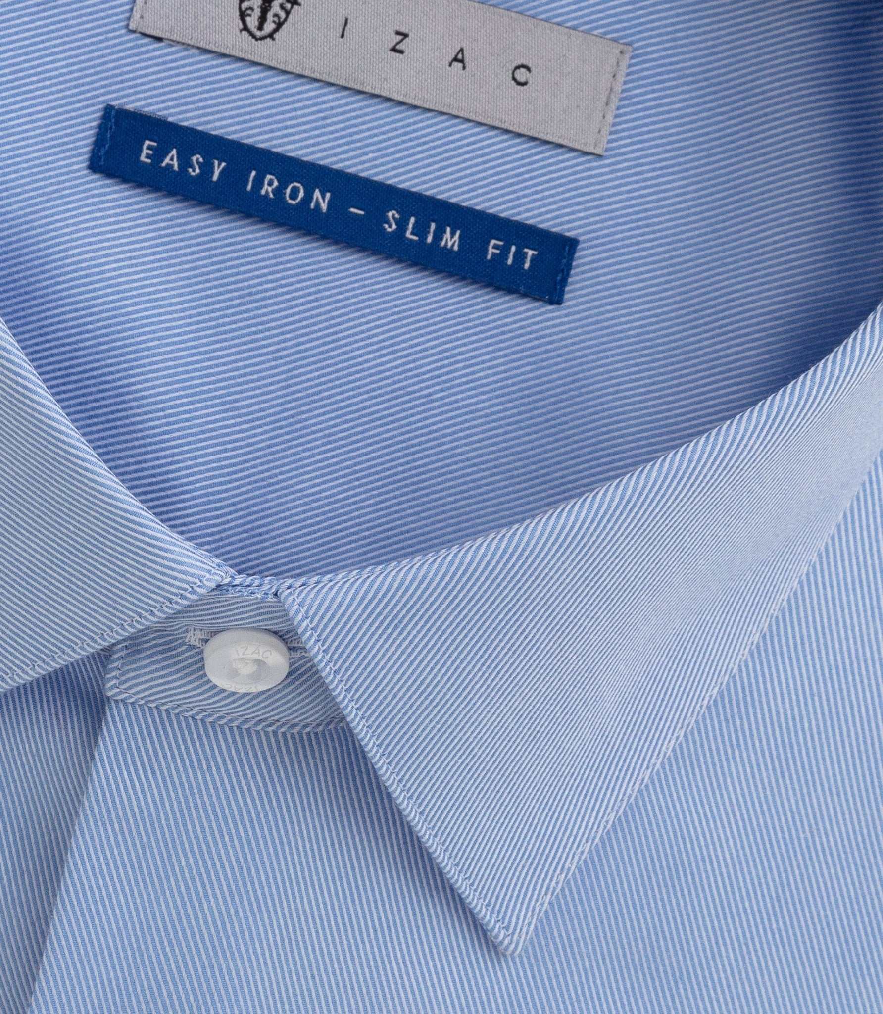 Chemise easy iron bleu "Benson" - Image 2