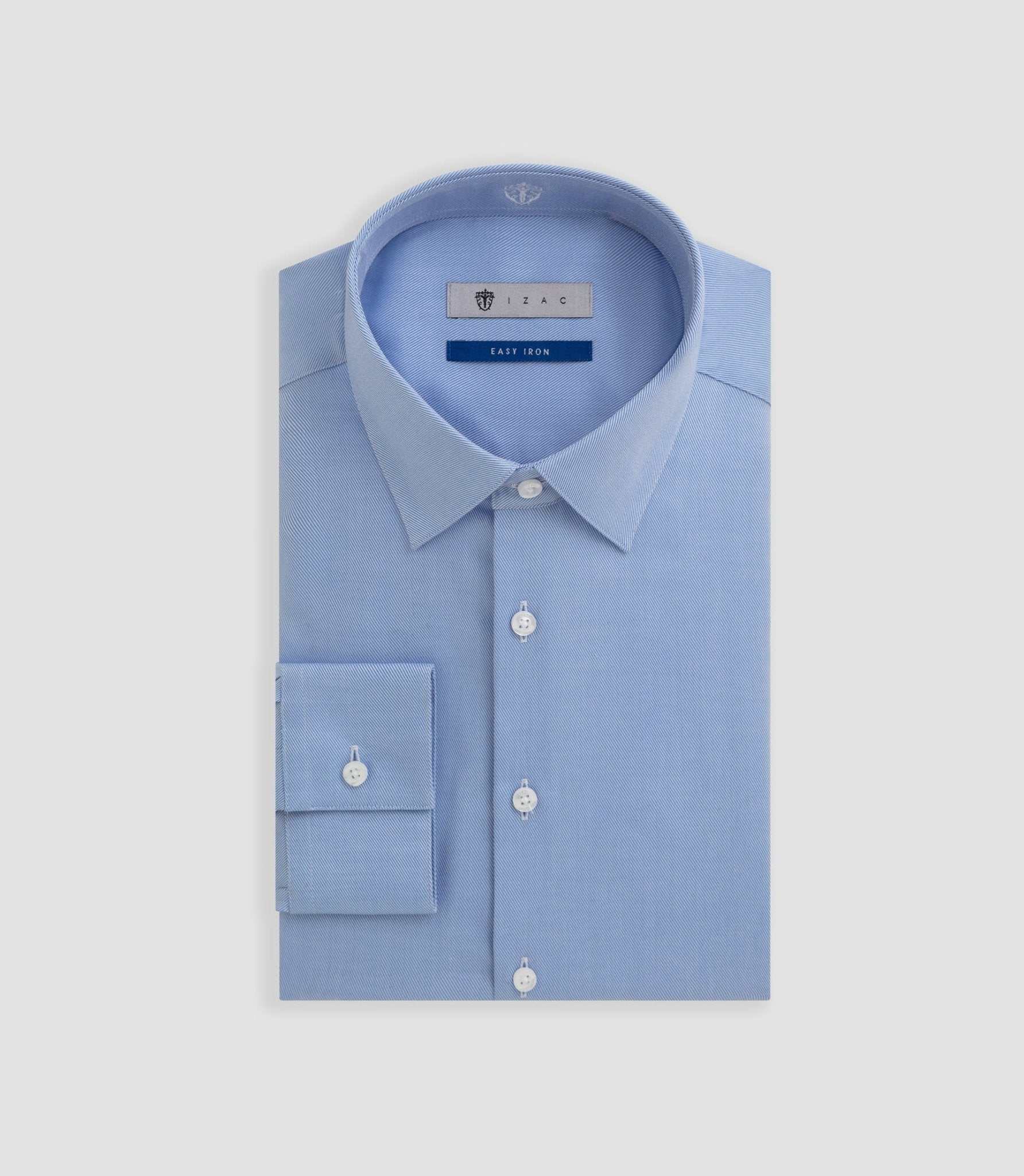 Chemise easy iron bleu "Benson" - Image 3