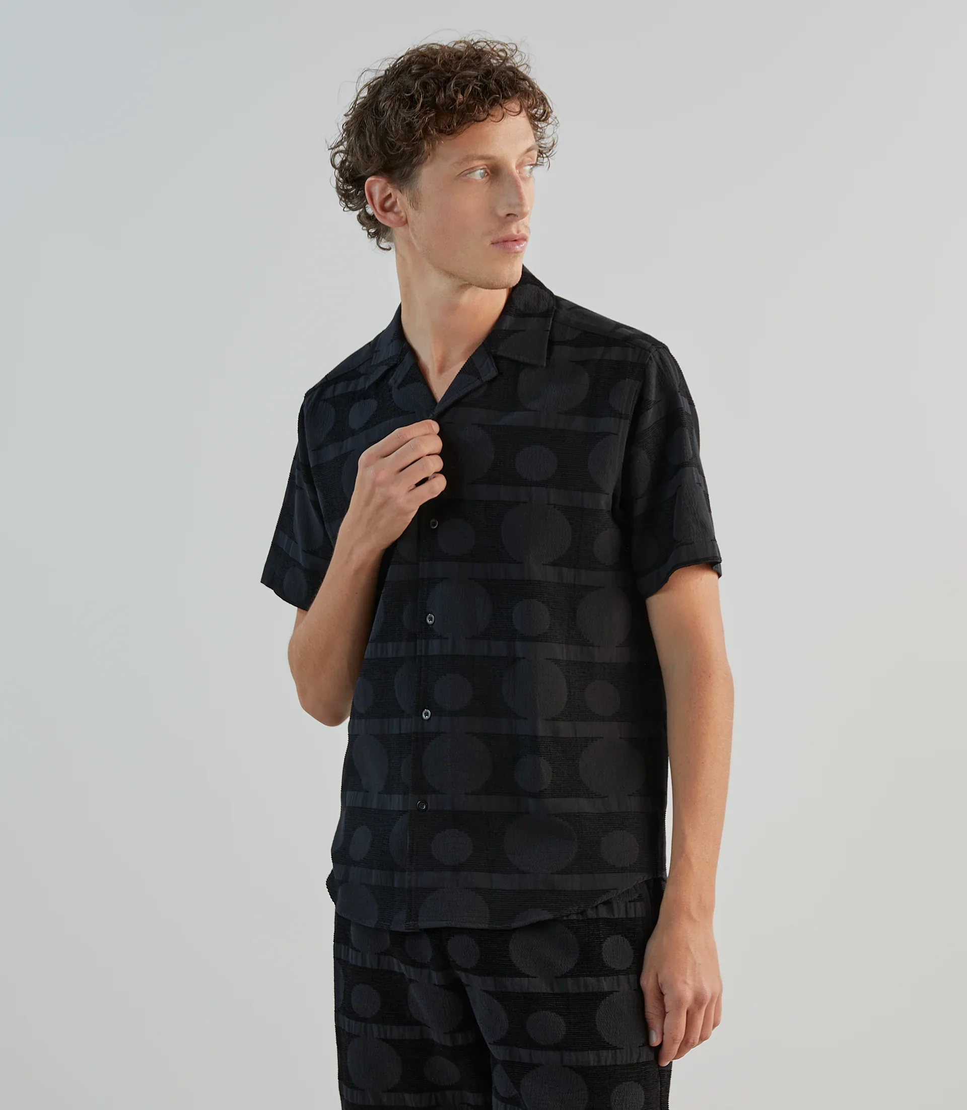 Chemise fantaisie noire
