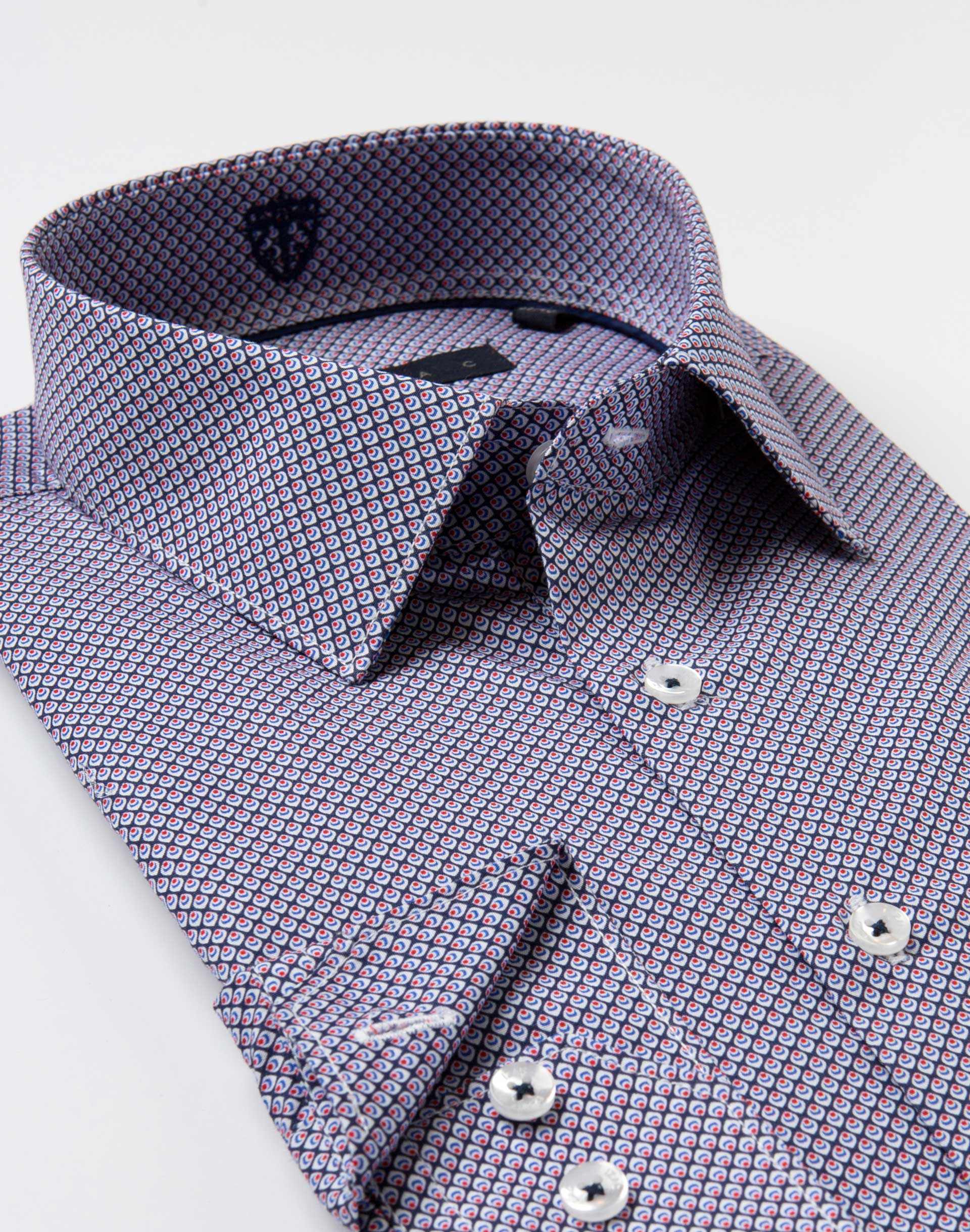 Chemise Motifs Géométriques
