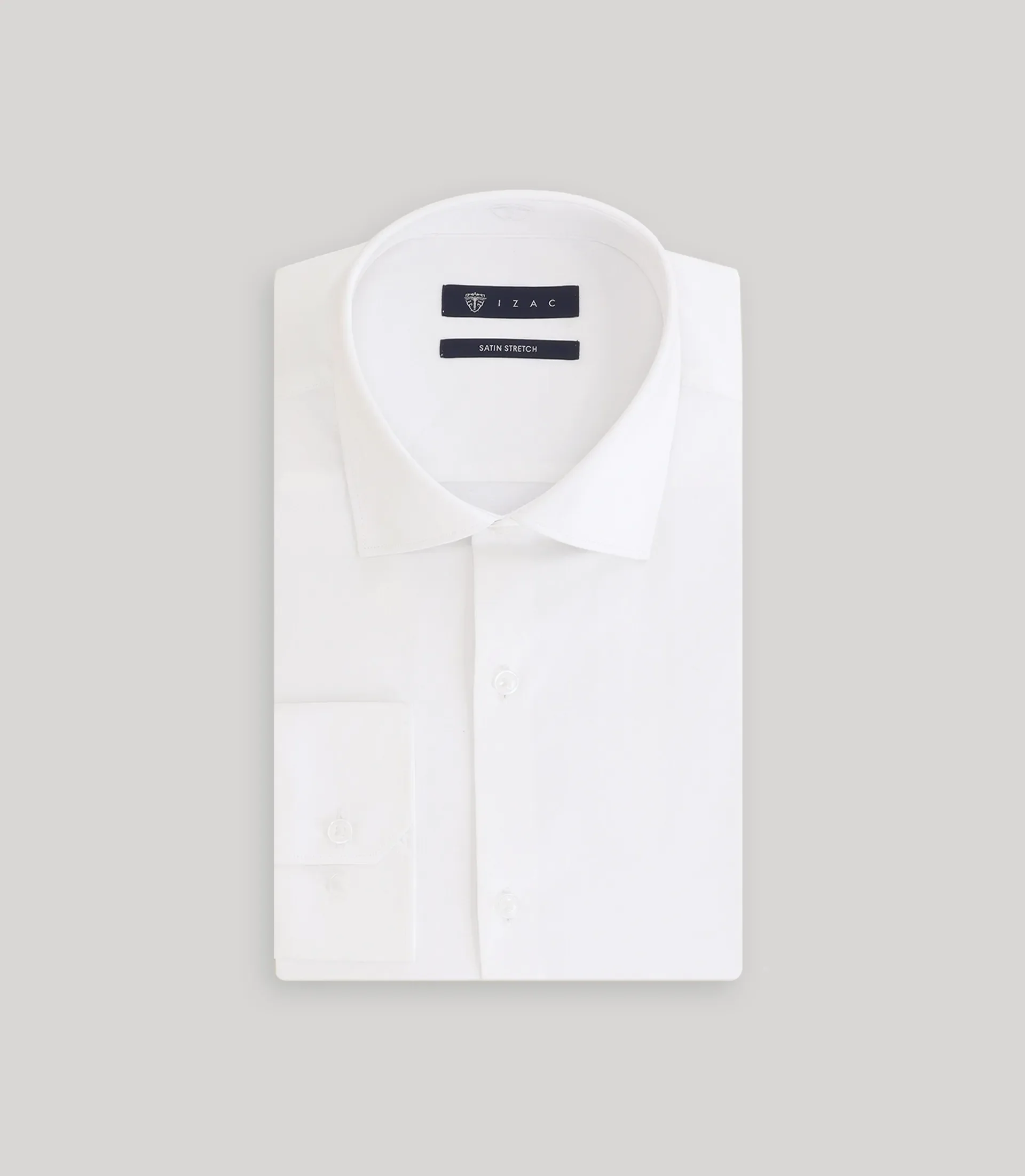 Chemise en satin de coton écru - Image 3