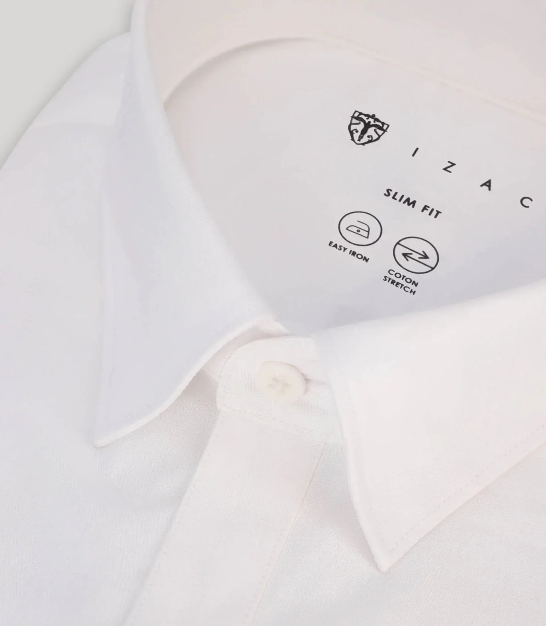 Chemise ville unie blanche - Image 2