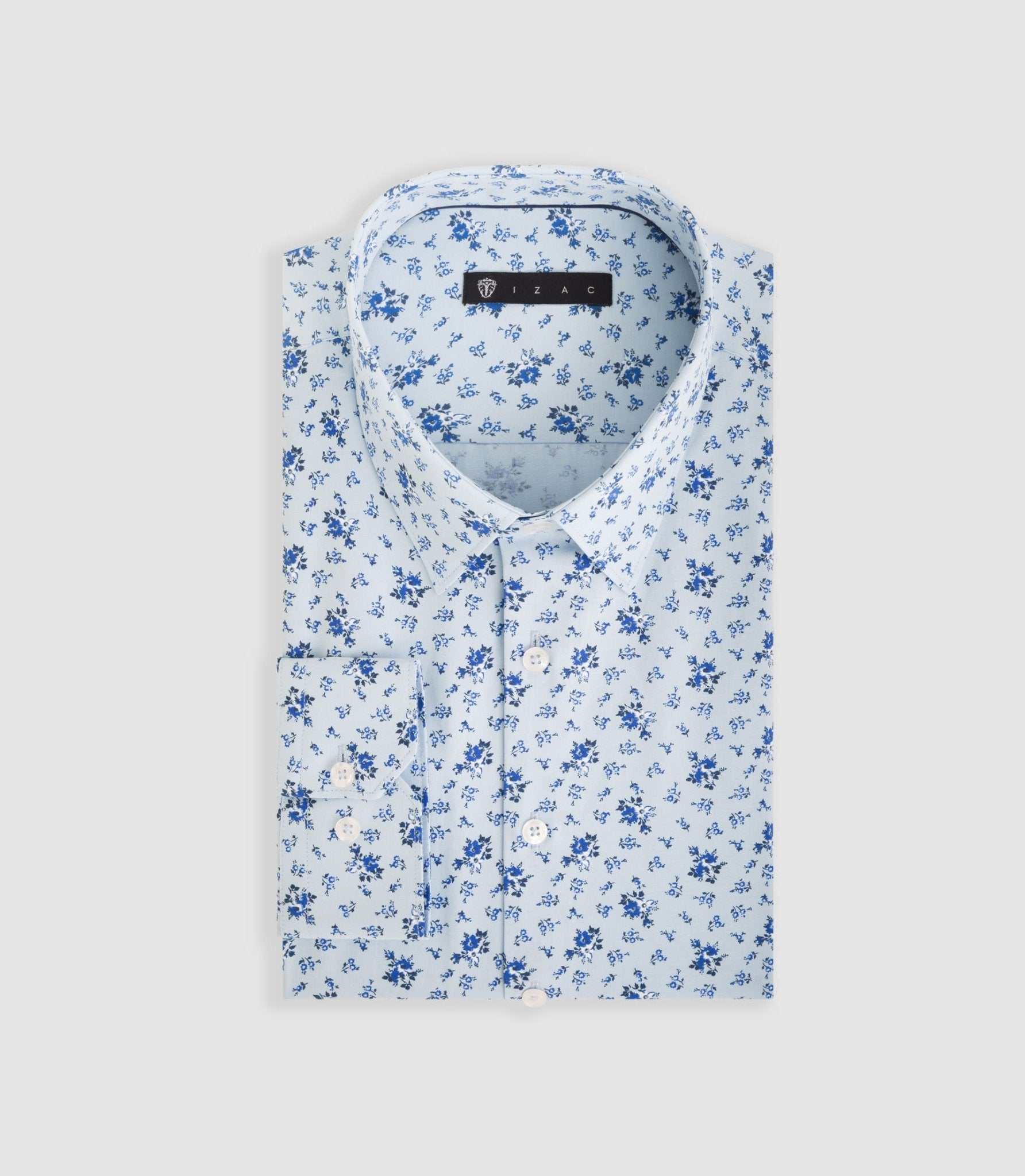 Chemise ville bleu ciel "Difast019" - Image 3