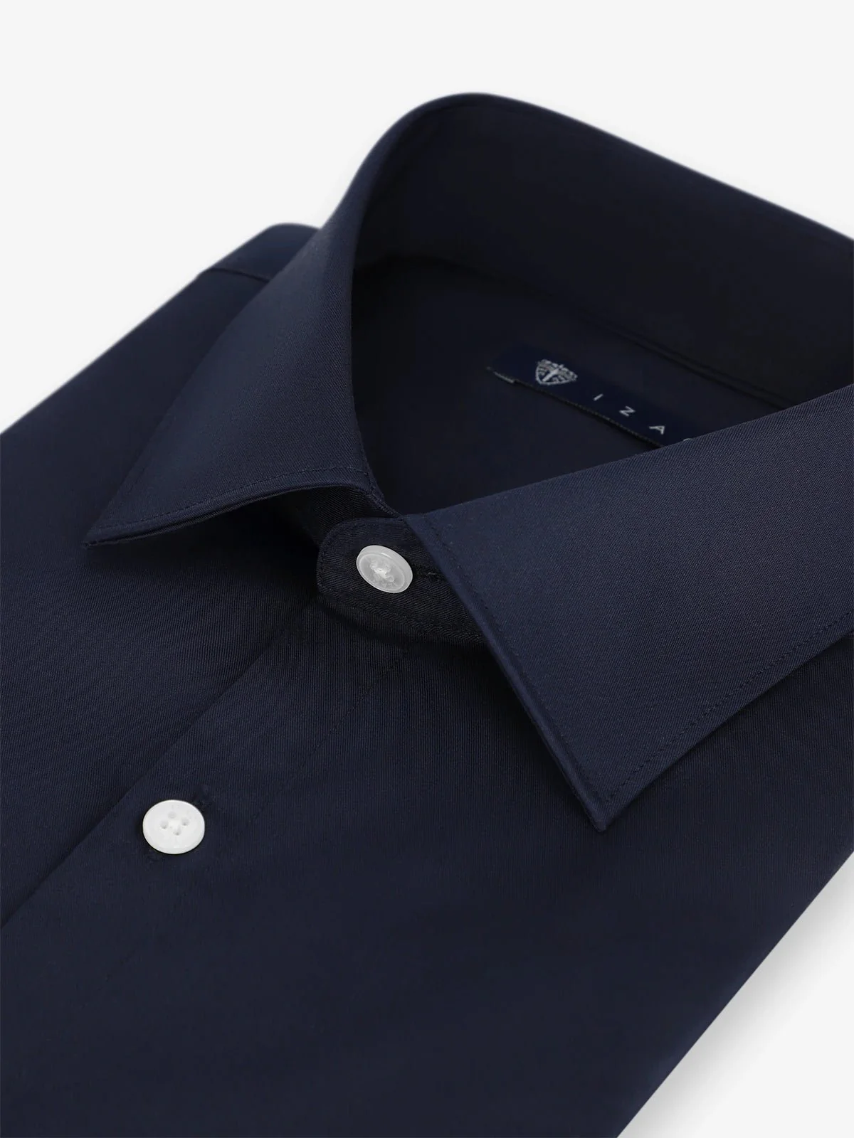 Chemise ville slim marine - Image 2
