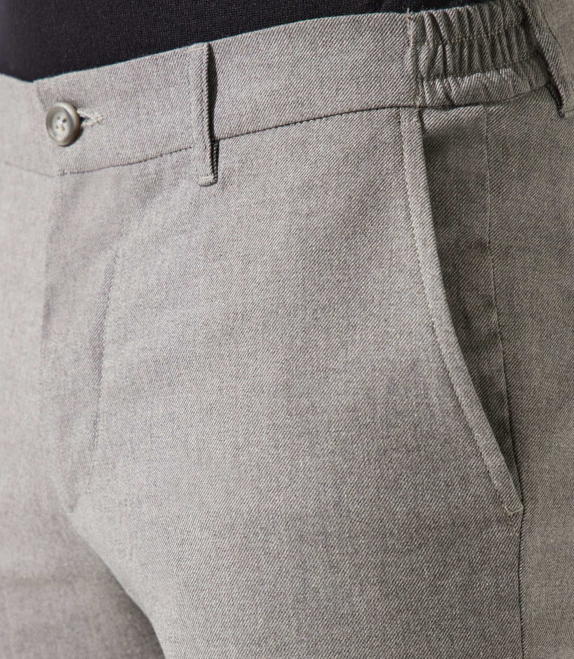 Pantalon chino taille élastique gris VTWILL - Image 2