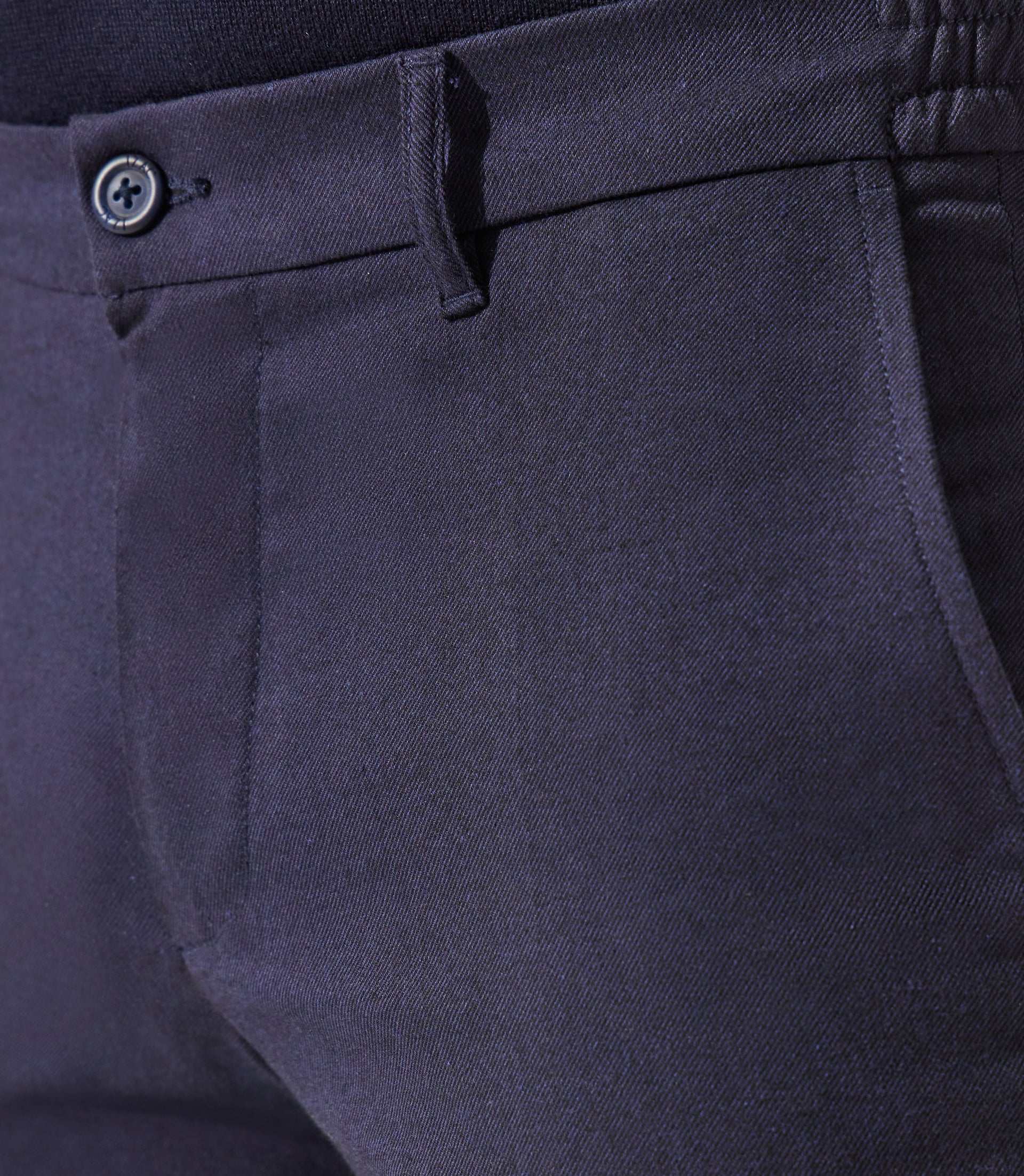 Pantalon chino taille élastique marine VTWILL - Image 2