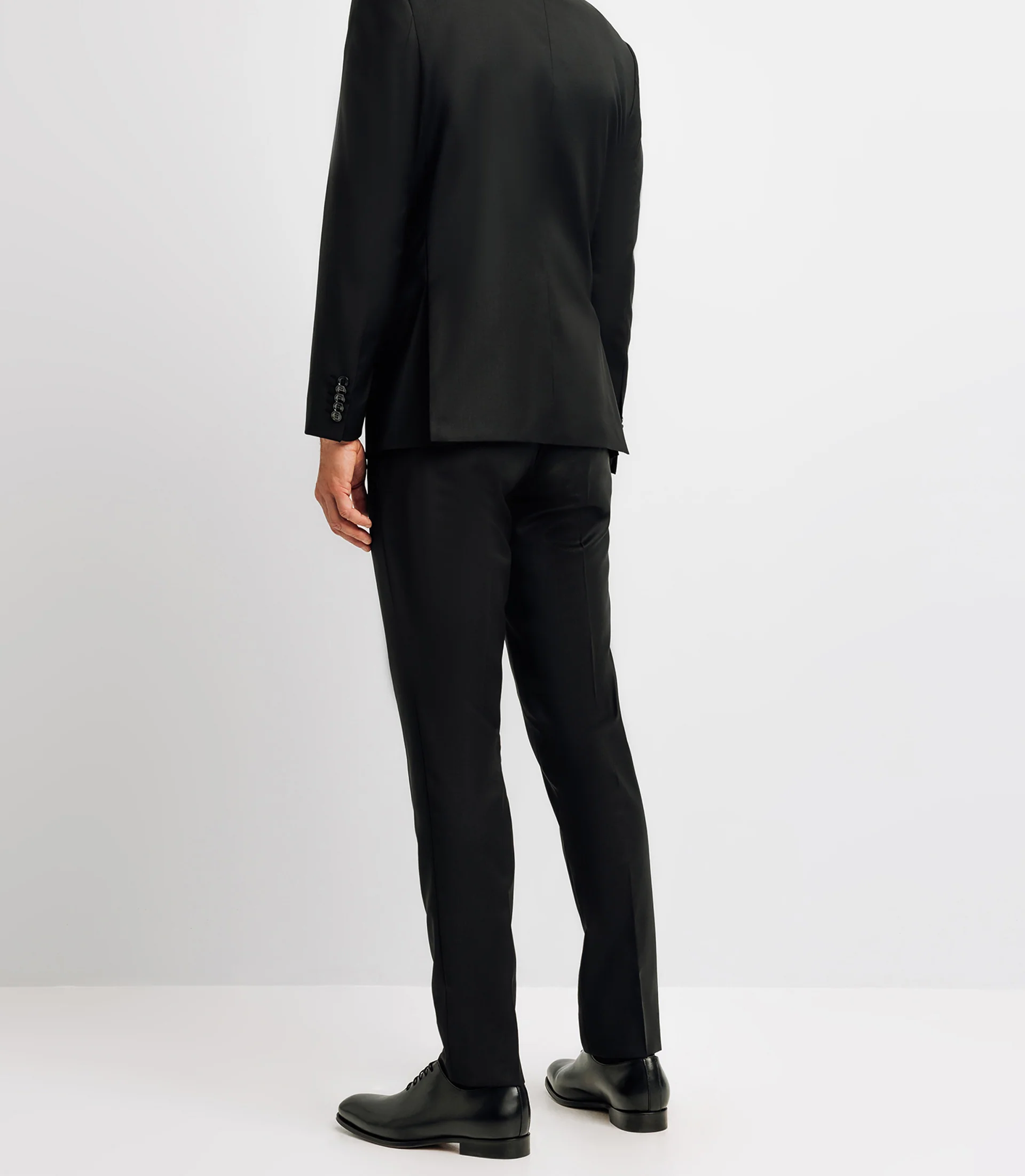 Costume 100% laine noir - Image 3