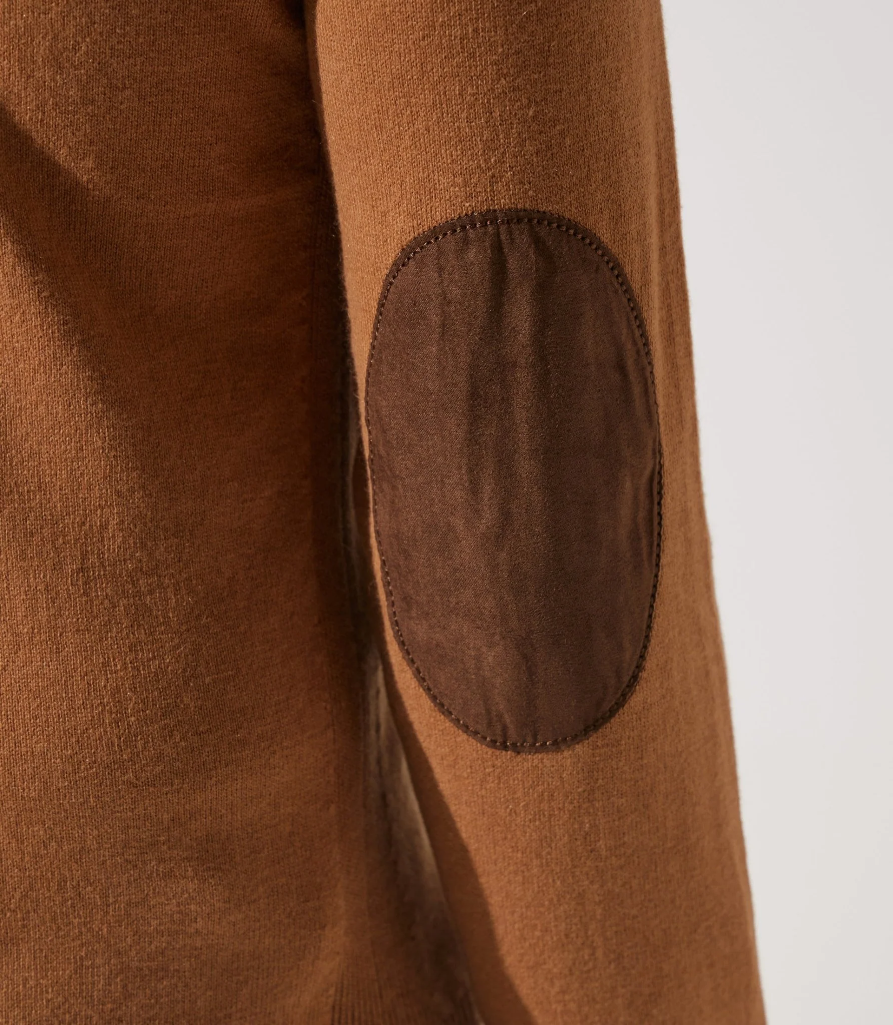 Pull col zippé camionneur camel - Image 5