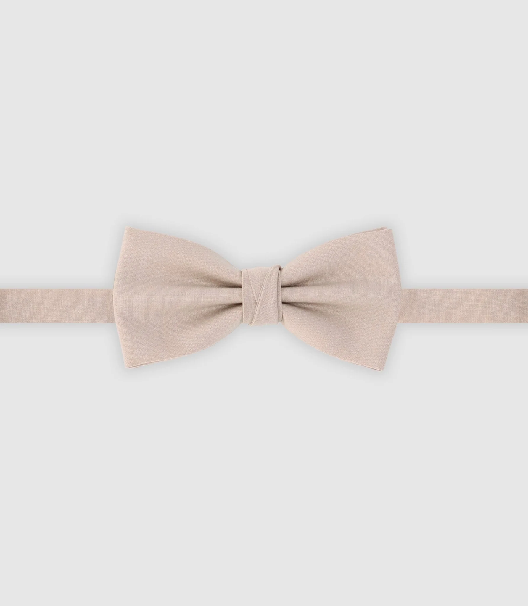 Nœud papillon beige