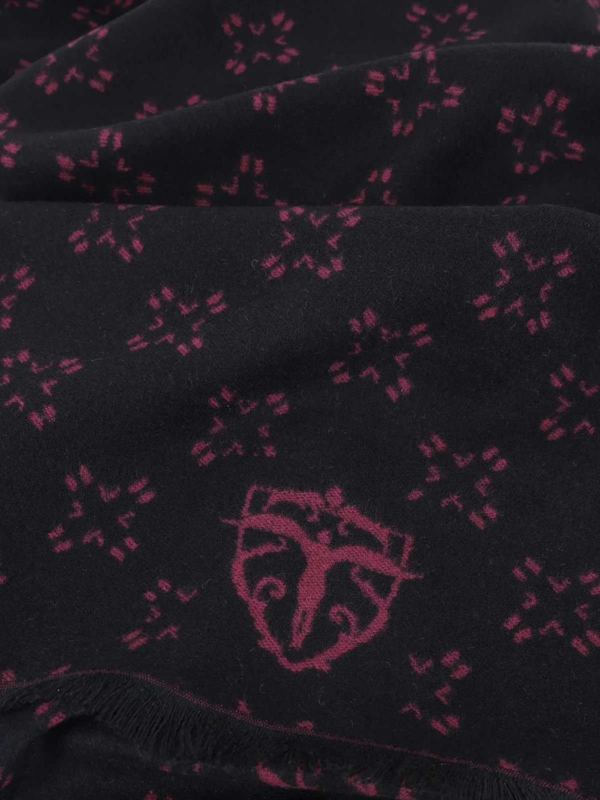 Écharpe bordeaux - Image 3