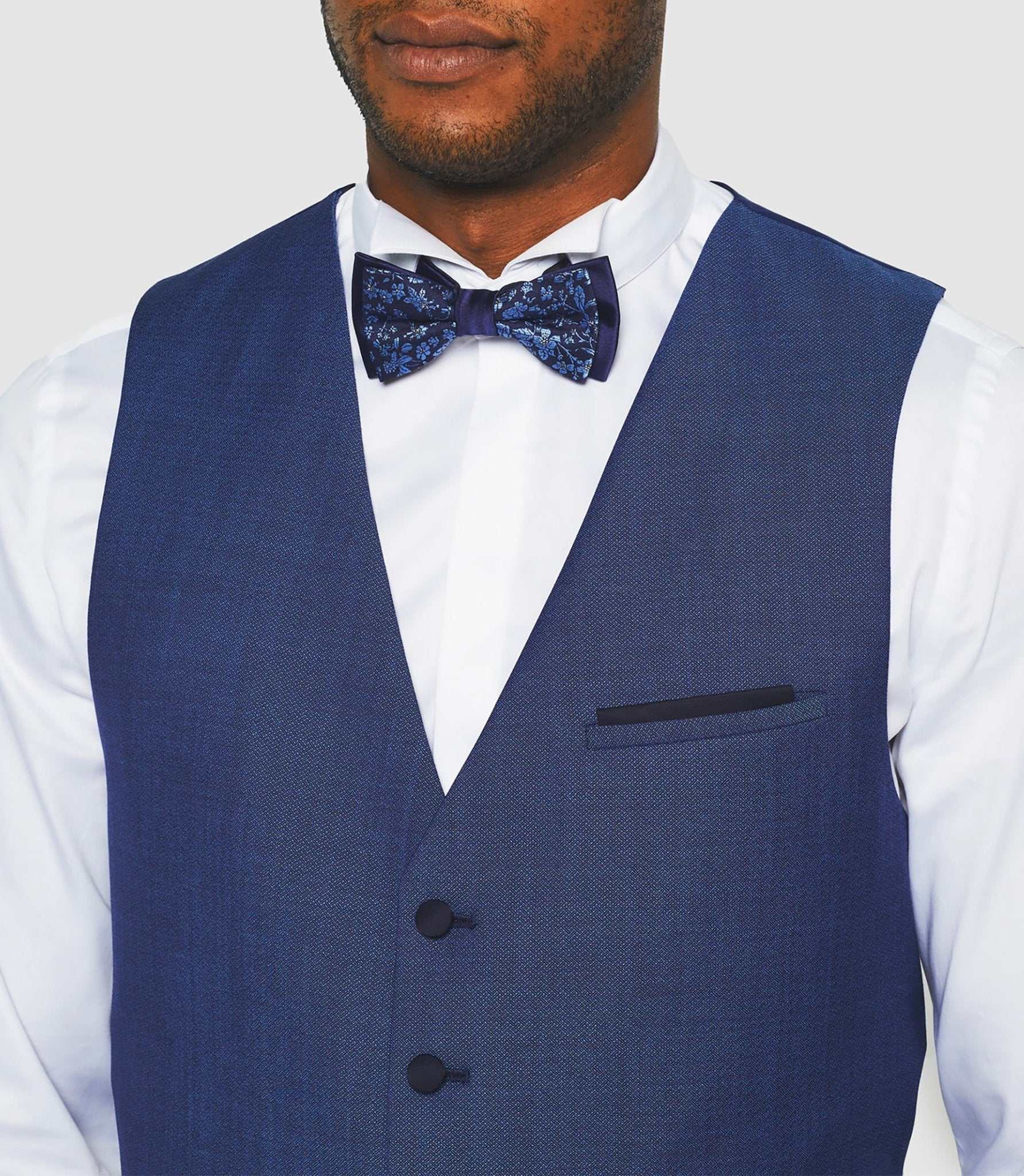 Gilet de costume bleu marine "Jfougue" - Image 6