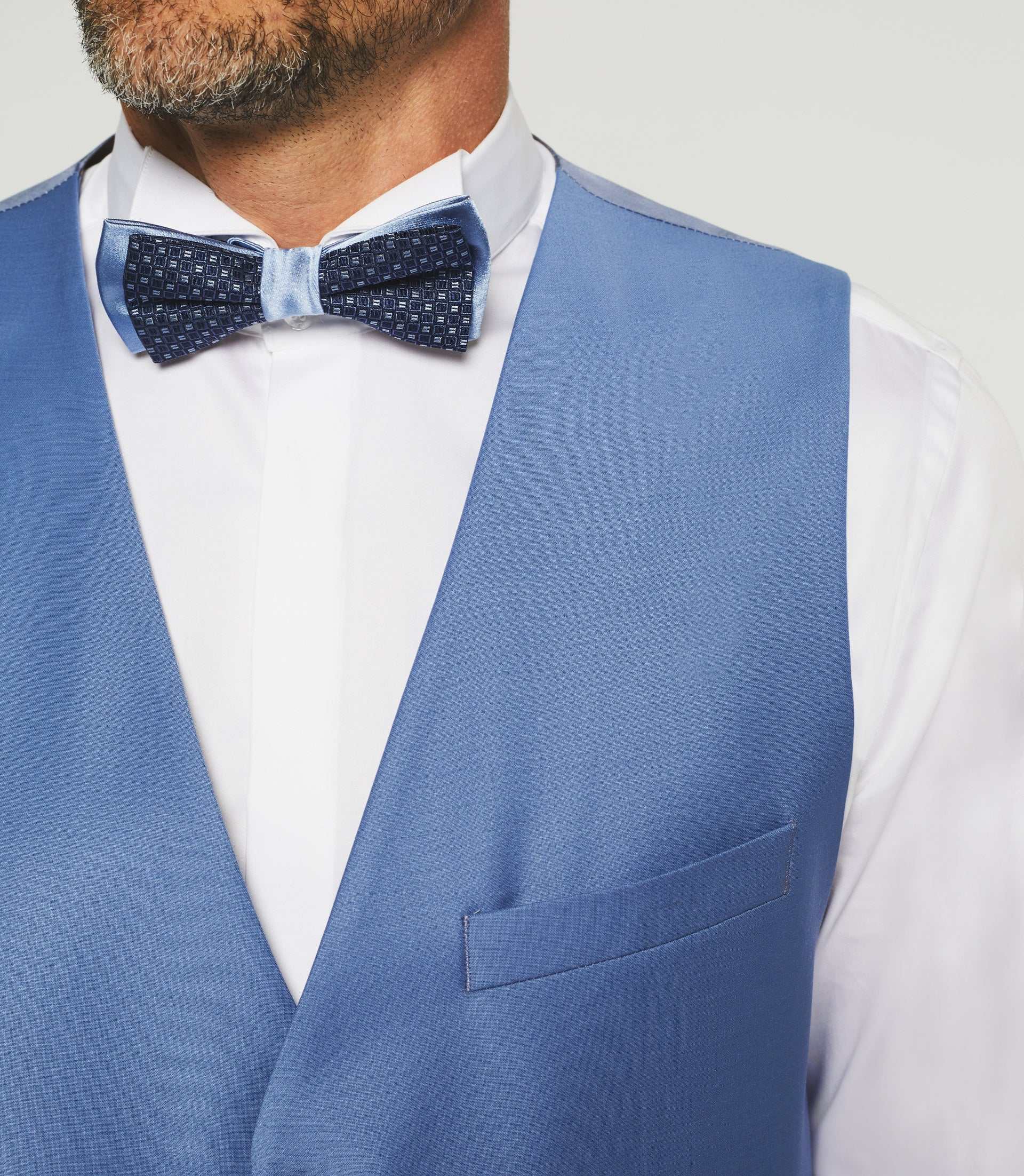 Gilet ville bleu ciel "Jfavori" - Image 2