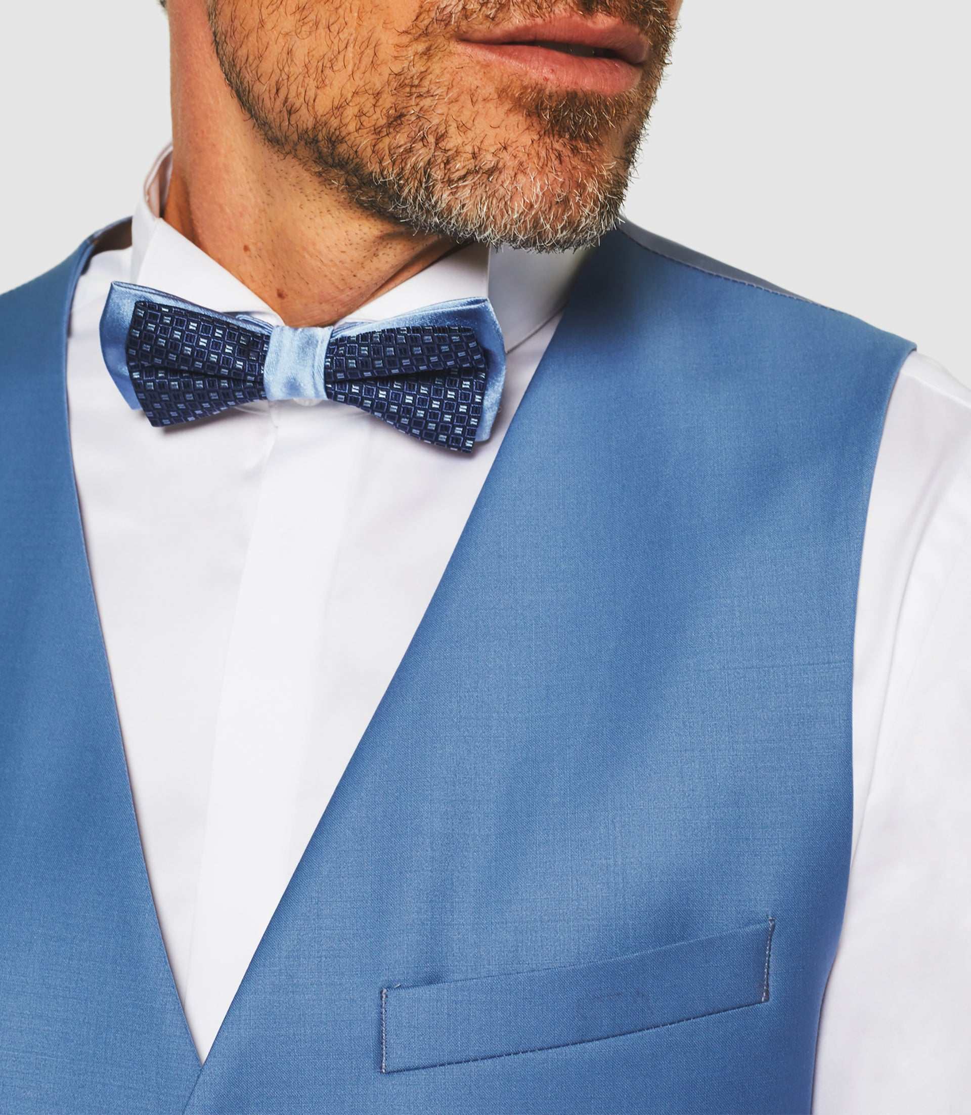 Gilet ville bleu ciel "Jfavori" - Image 4