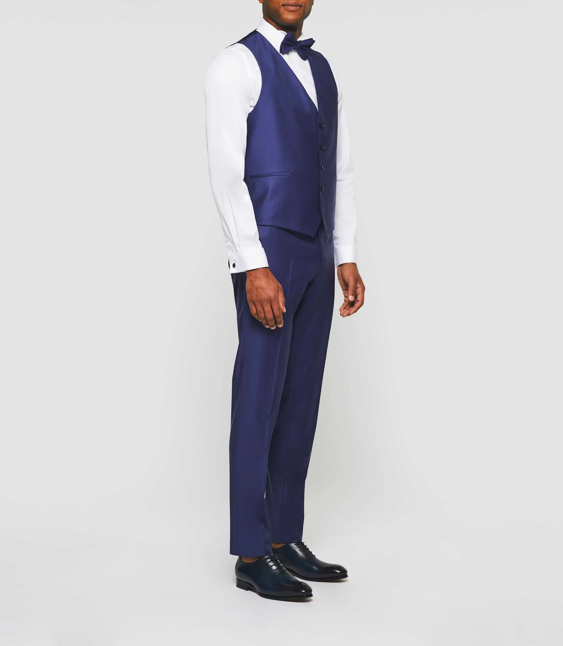 Gilet de costume bleu "Jfavori" - Image 5