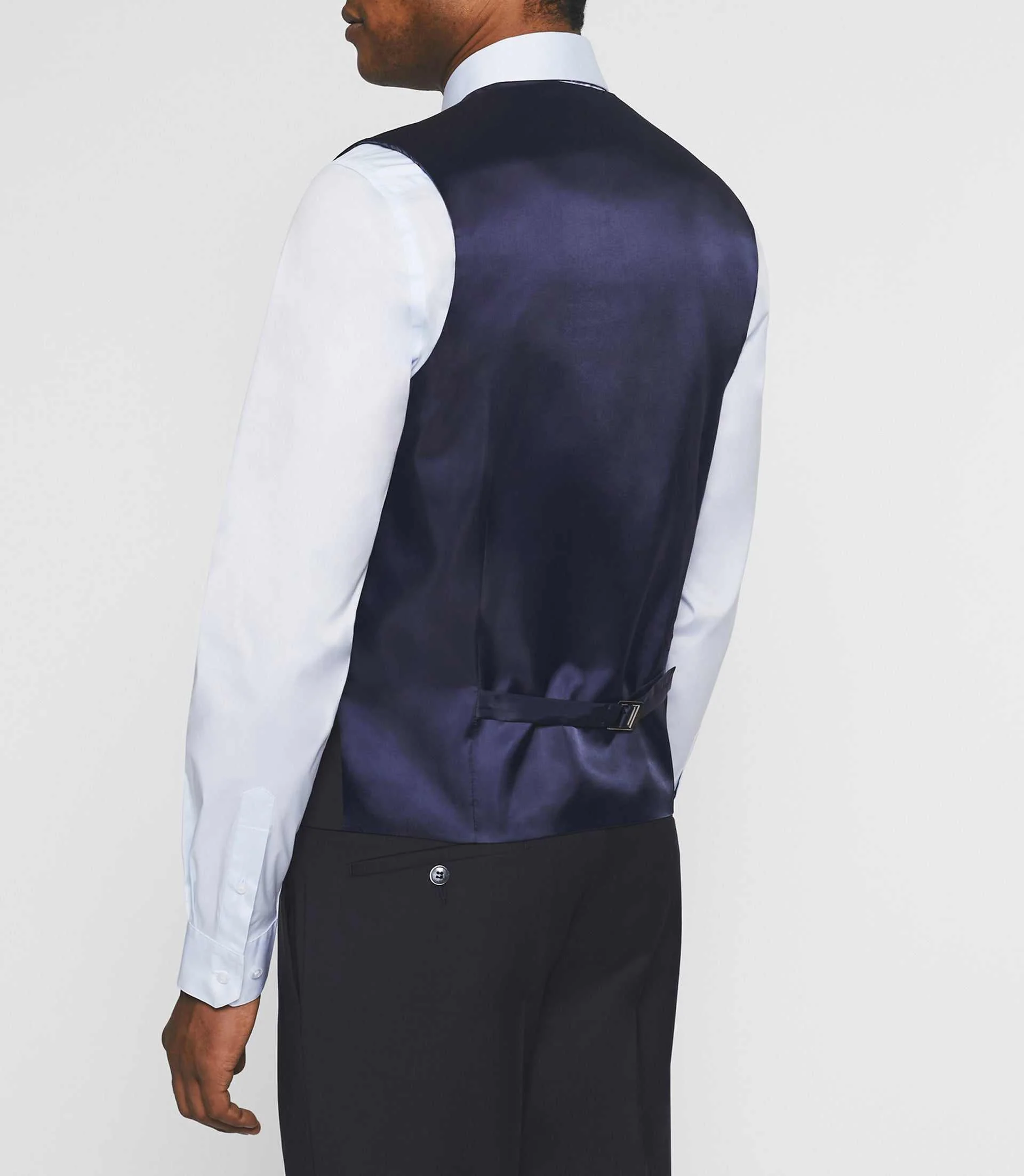 Gilet de costume bleu marine XLIBRE - Image 4