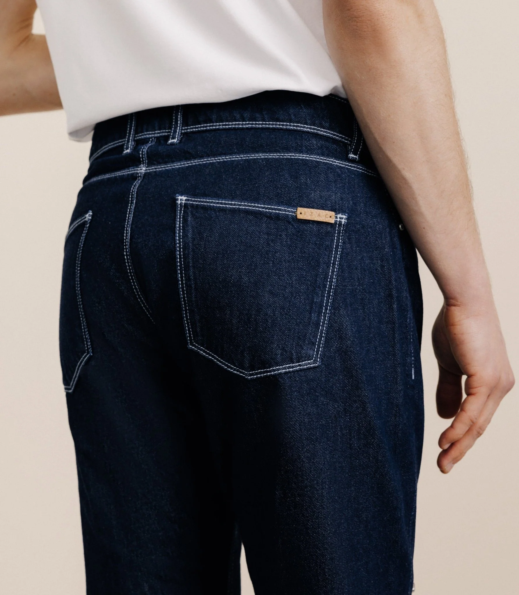 Jean droit bleu - Image 3