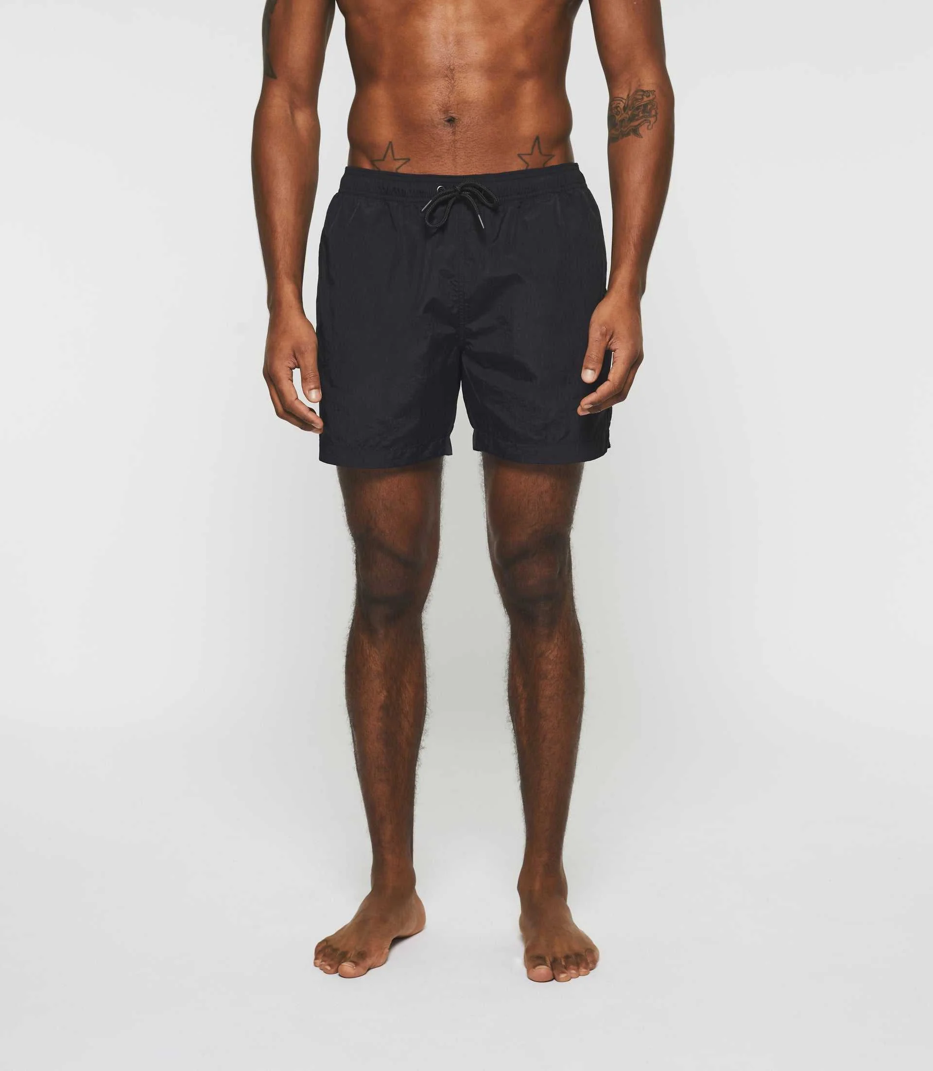 Maillot de bain imprimé noir "Inedit"