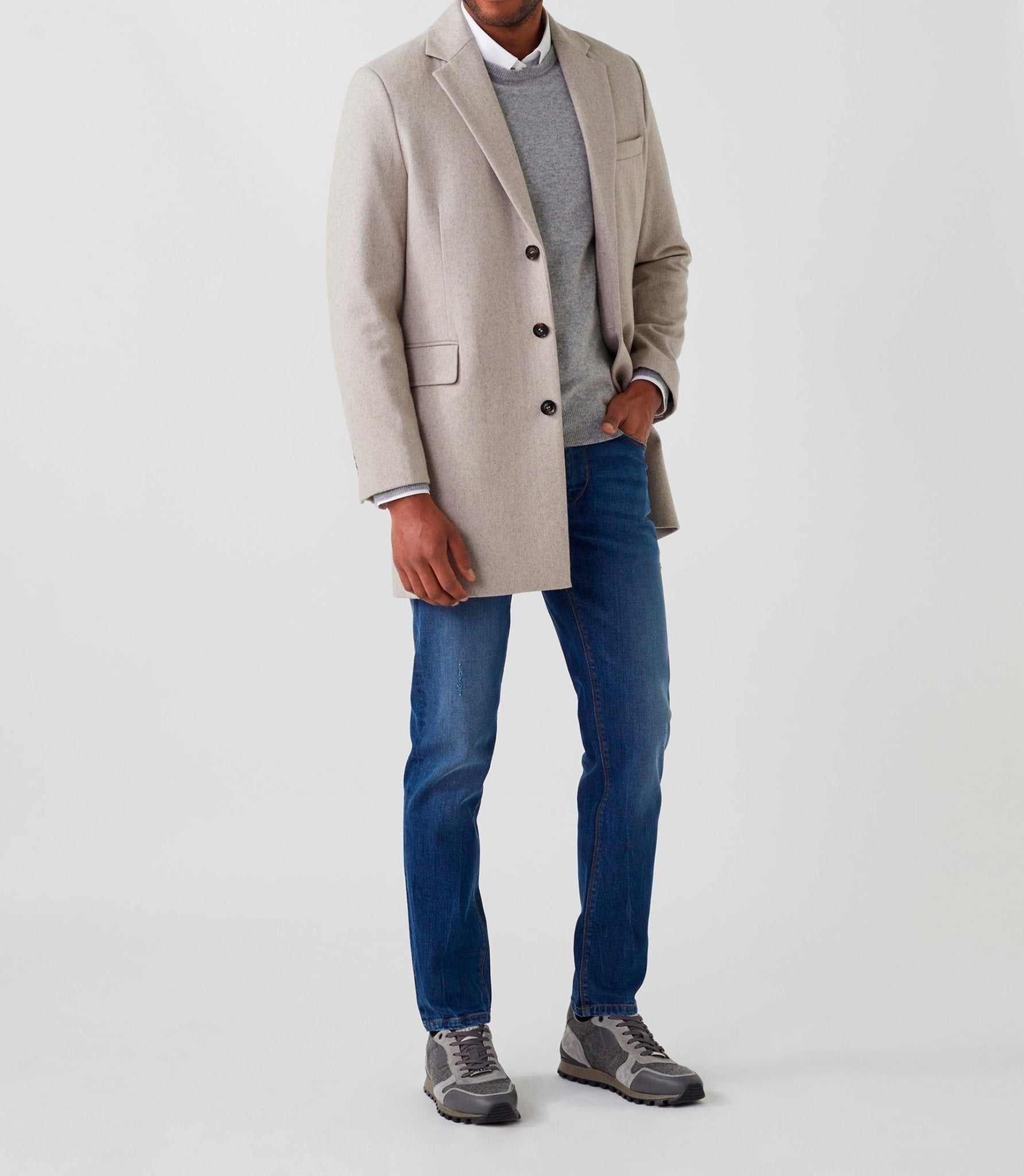 Manteau ville beige "Nilo"