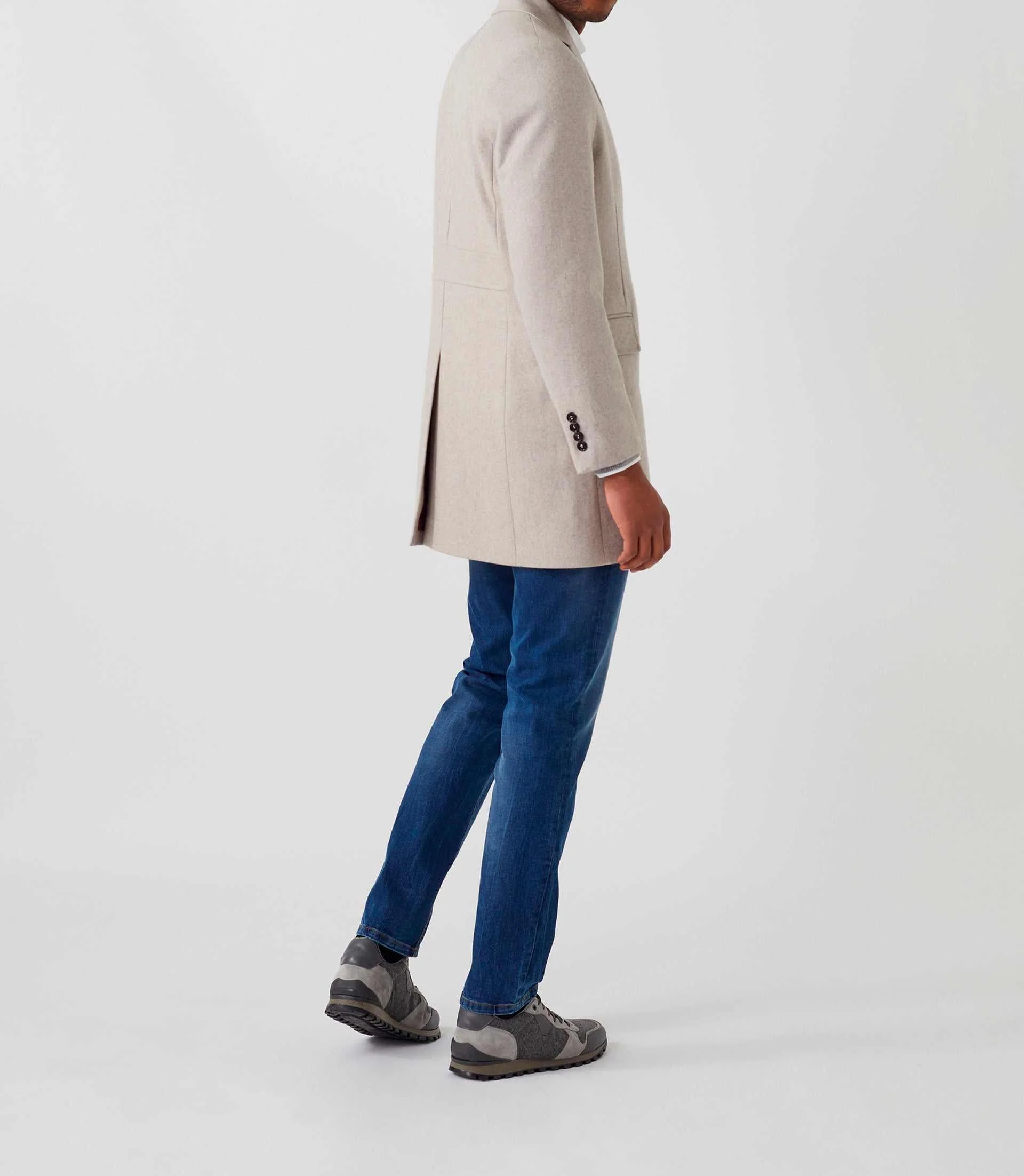 Manteau ville beige "Nilo" - Image 6