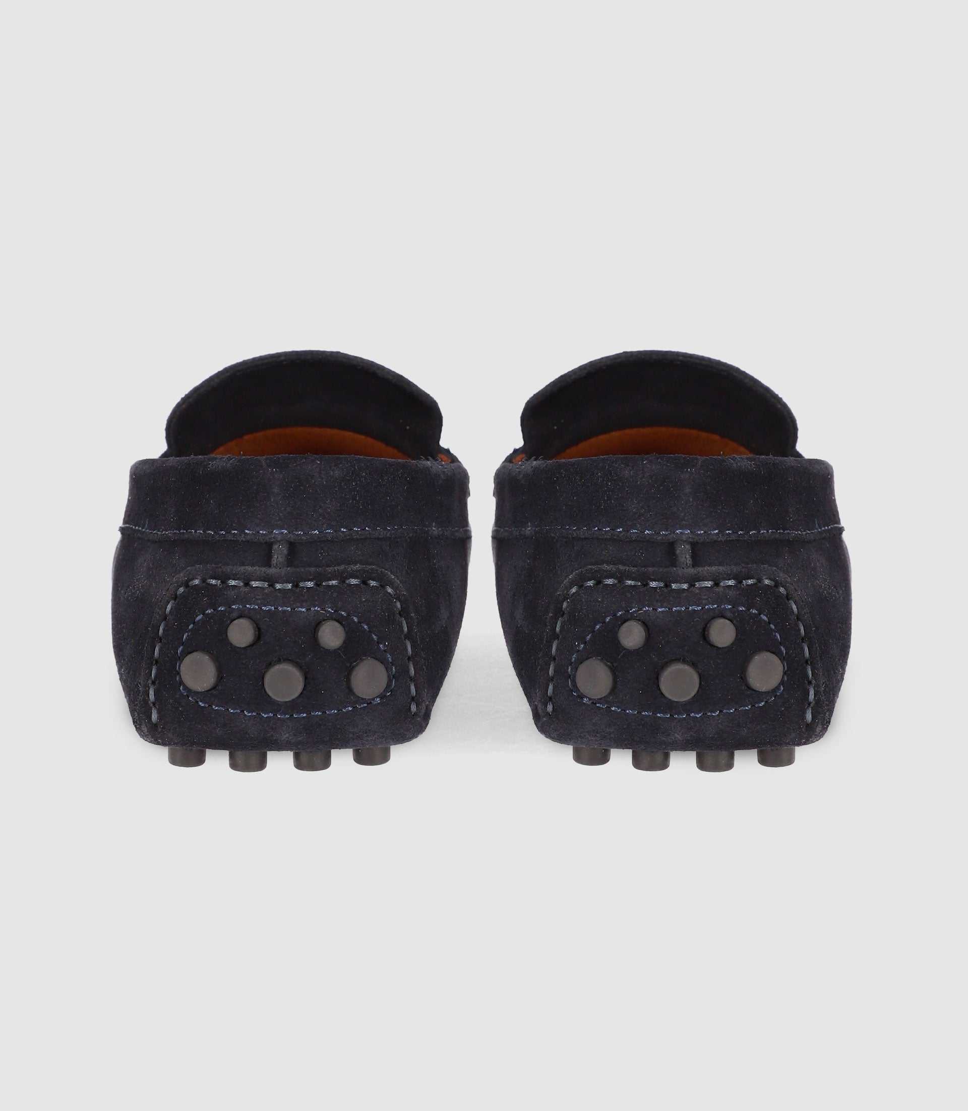Mocassin en croute velours MARINE - Image 4