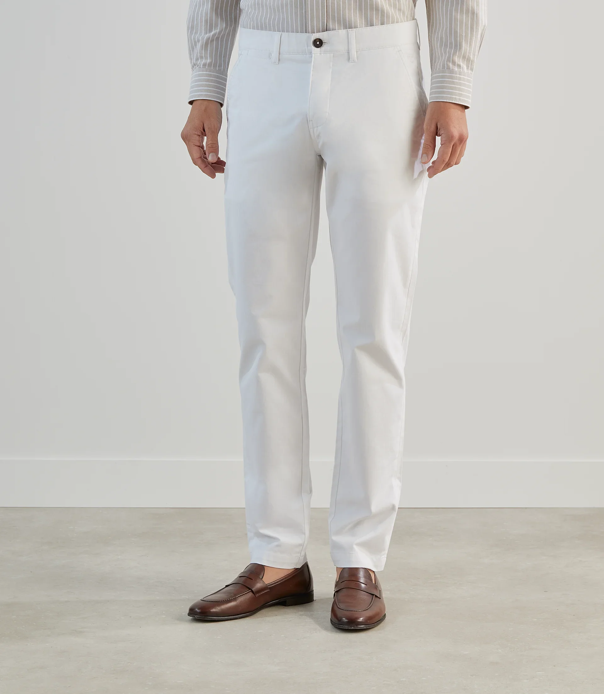 Pantalon chino blanc