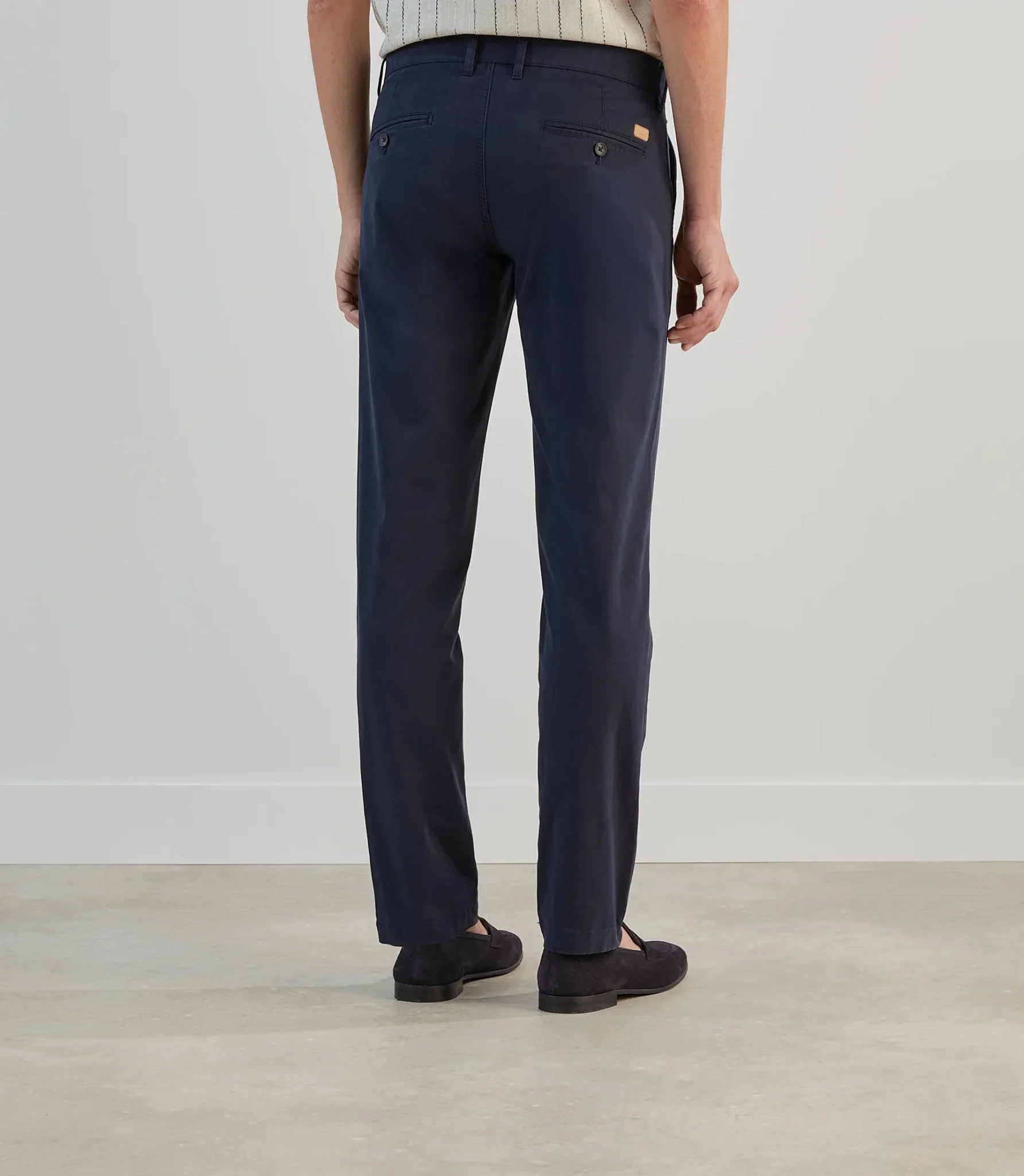 Pantalon chino marine - Image 3