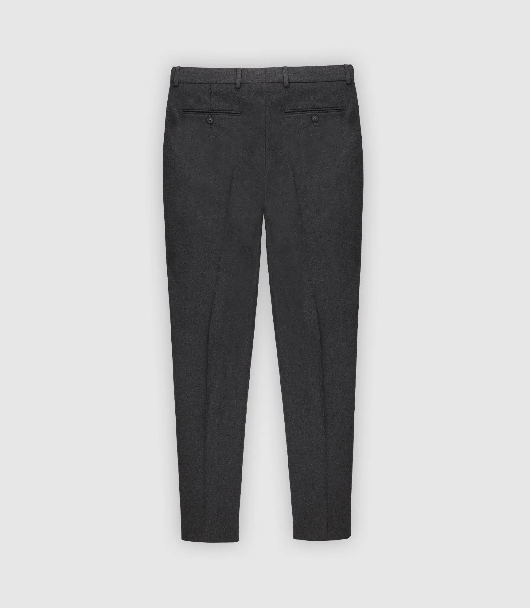 Pantalon ville en flanelle gris - Image 3