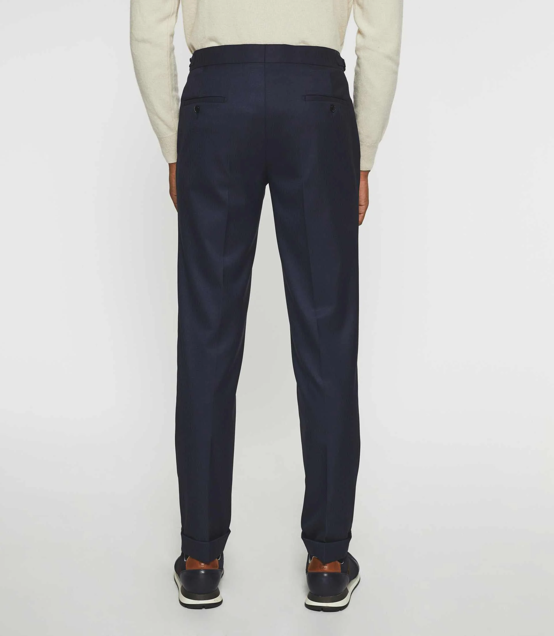 Pantalon ville marine FIADONE - Image 5