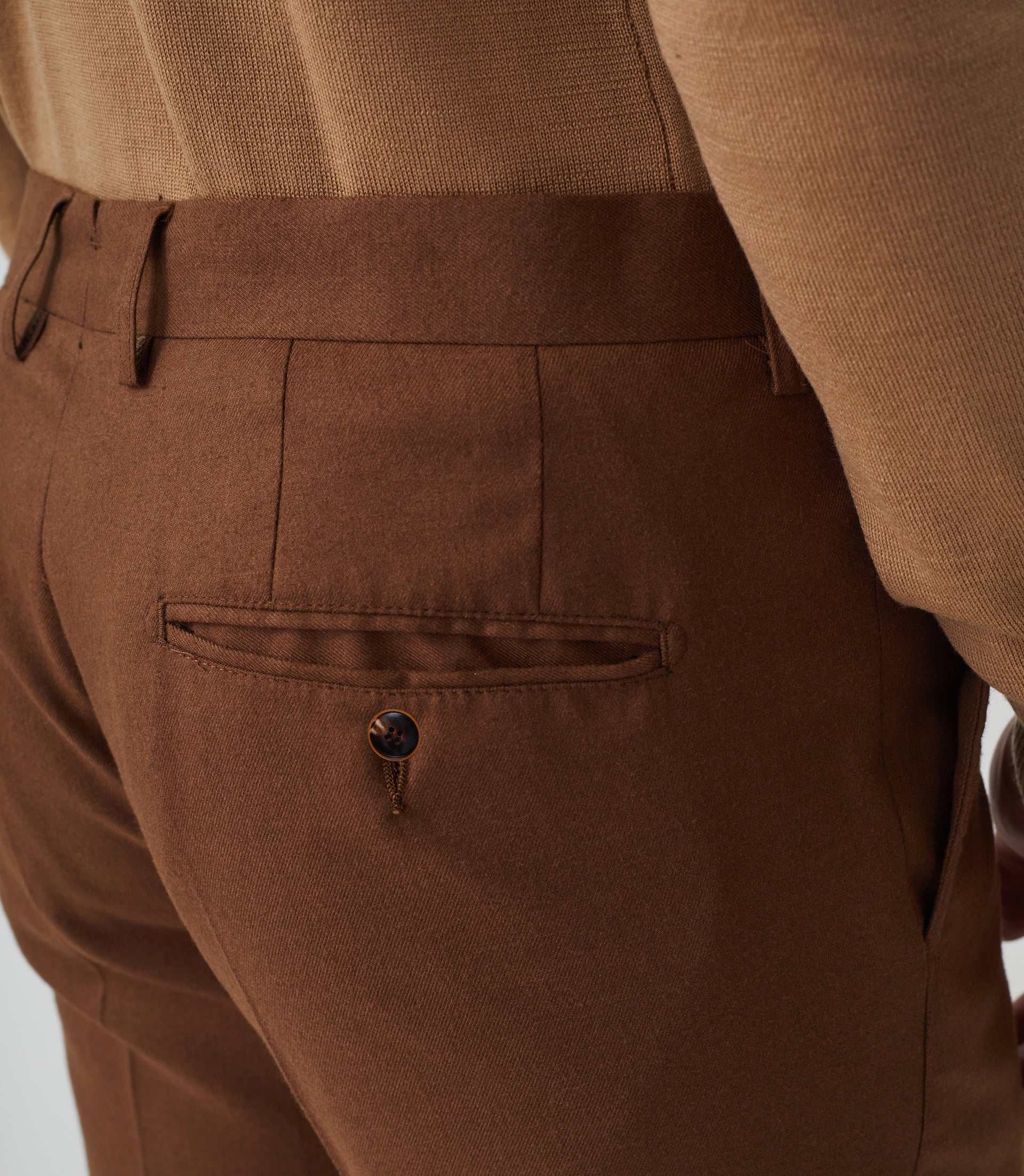 Pantalon ville tabac "Gveloute" - Image 4