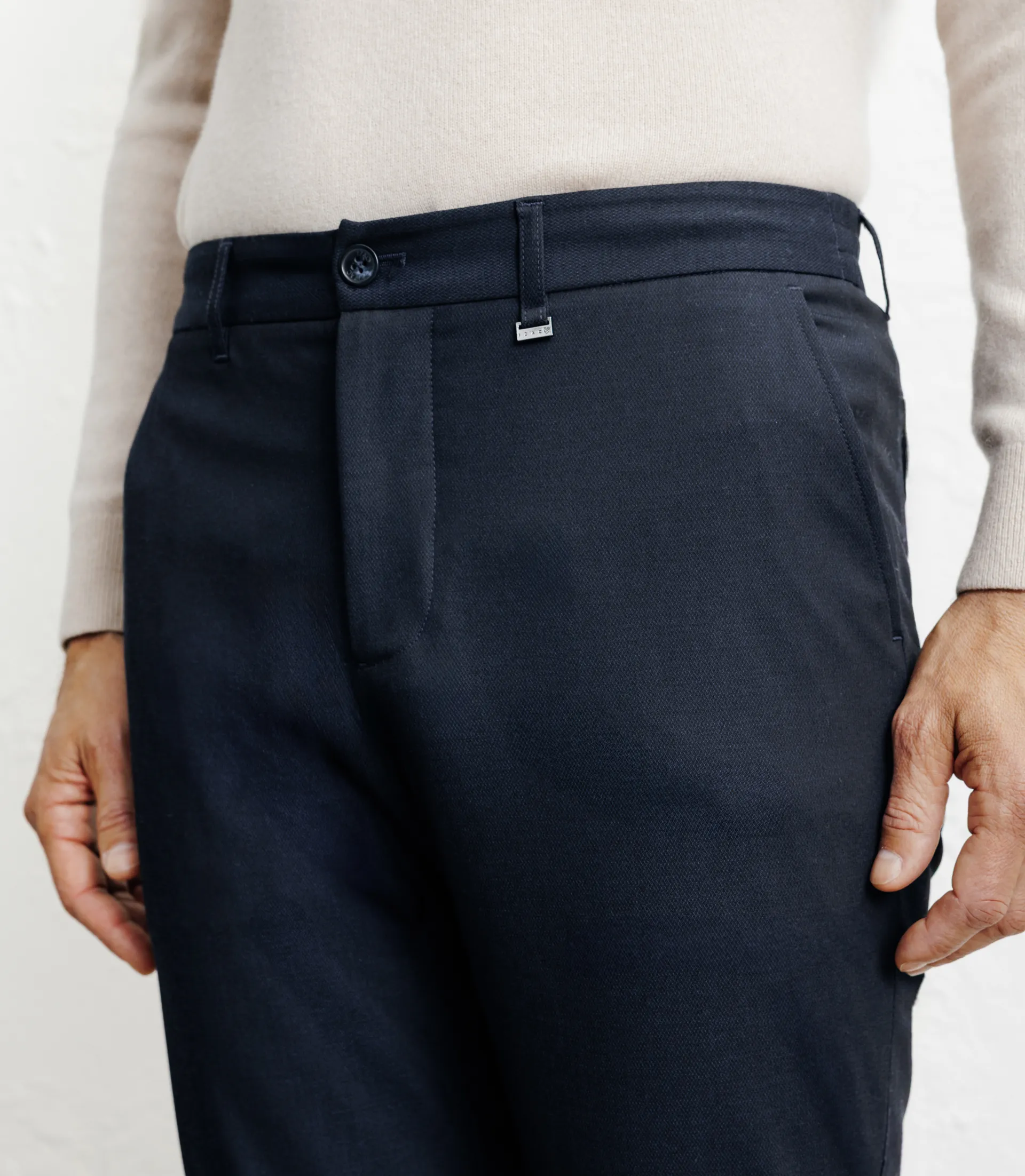 Pantalon armuré marine - Image 2
