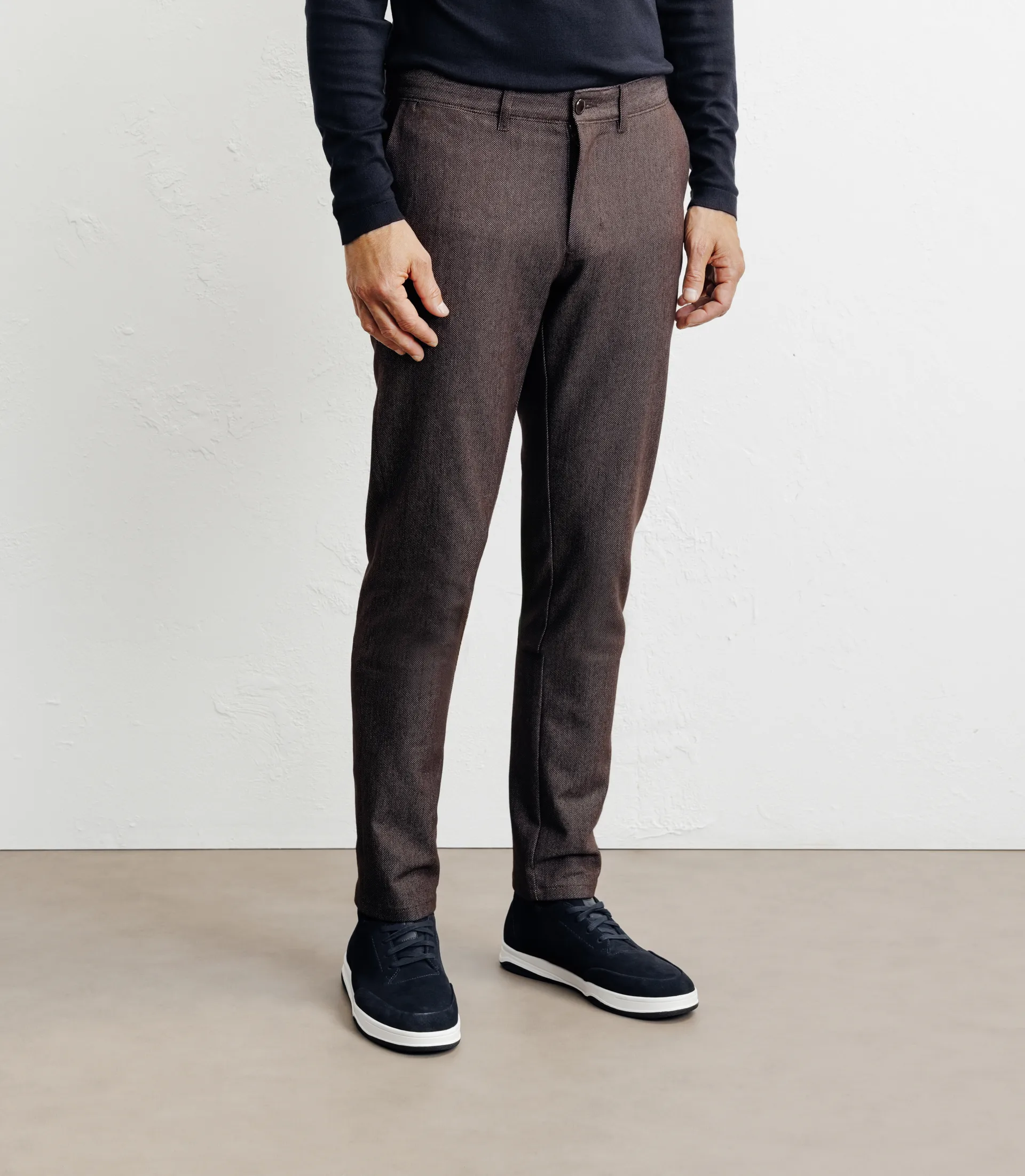 Pantalon armuré marron