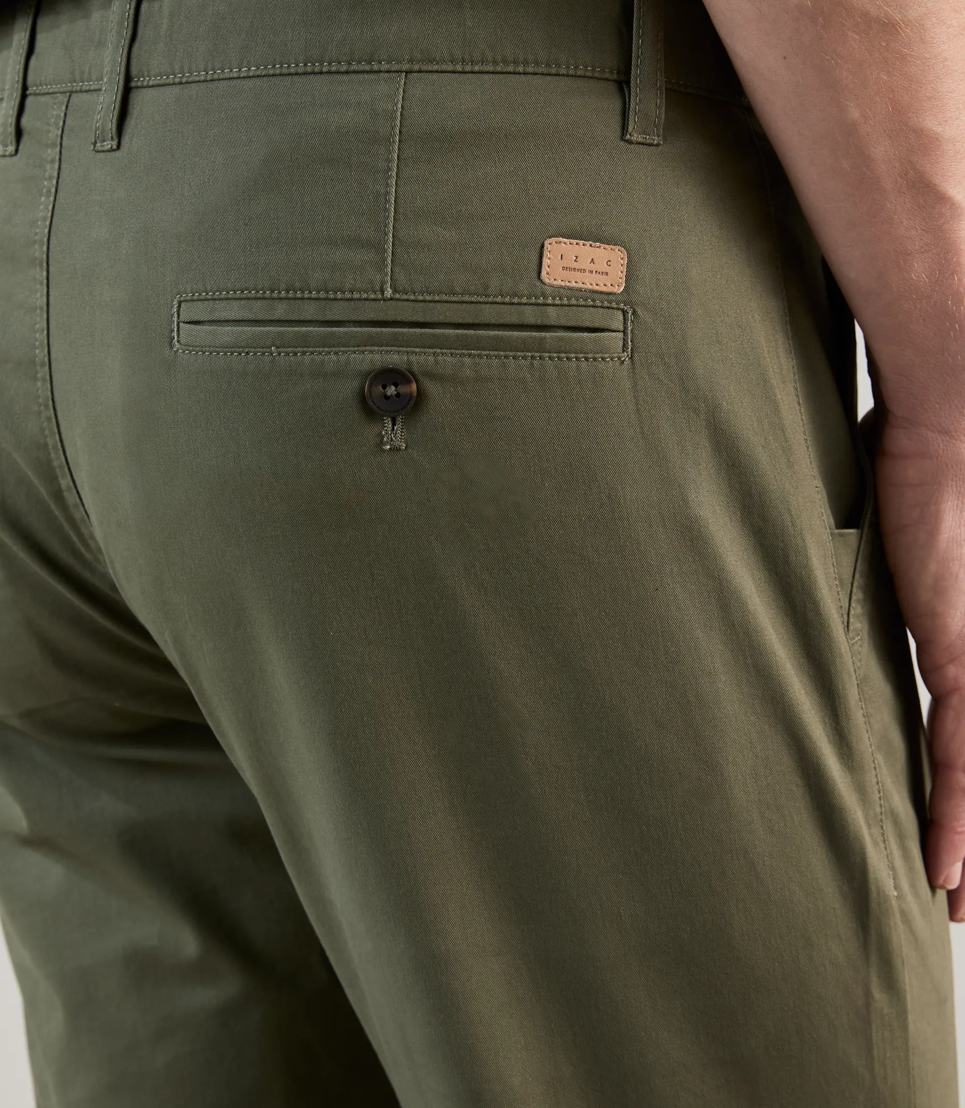 Pantalon chino kaki - Image 3