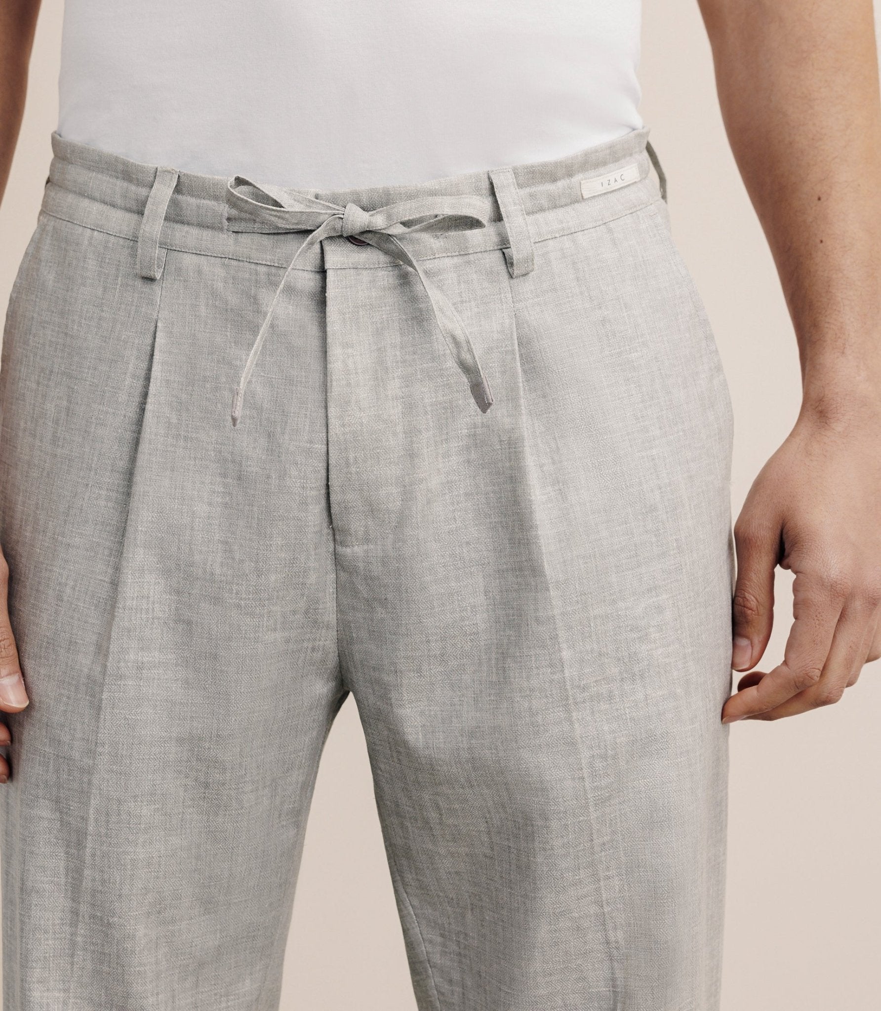 Pantalon coordonnable gris - Image 2