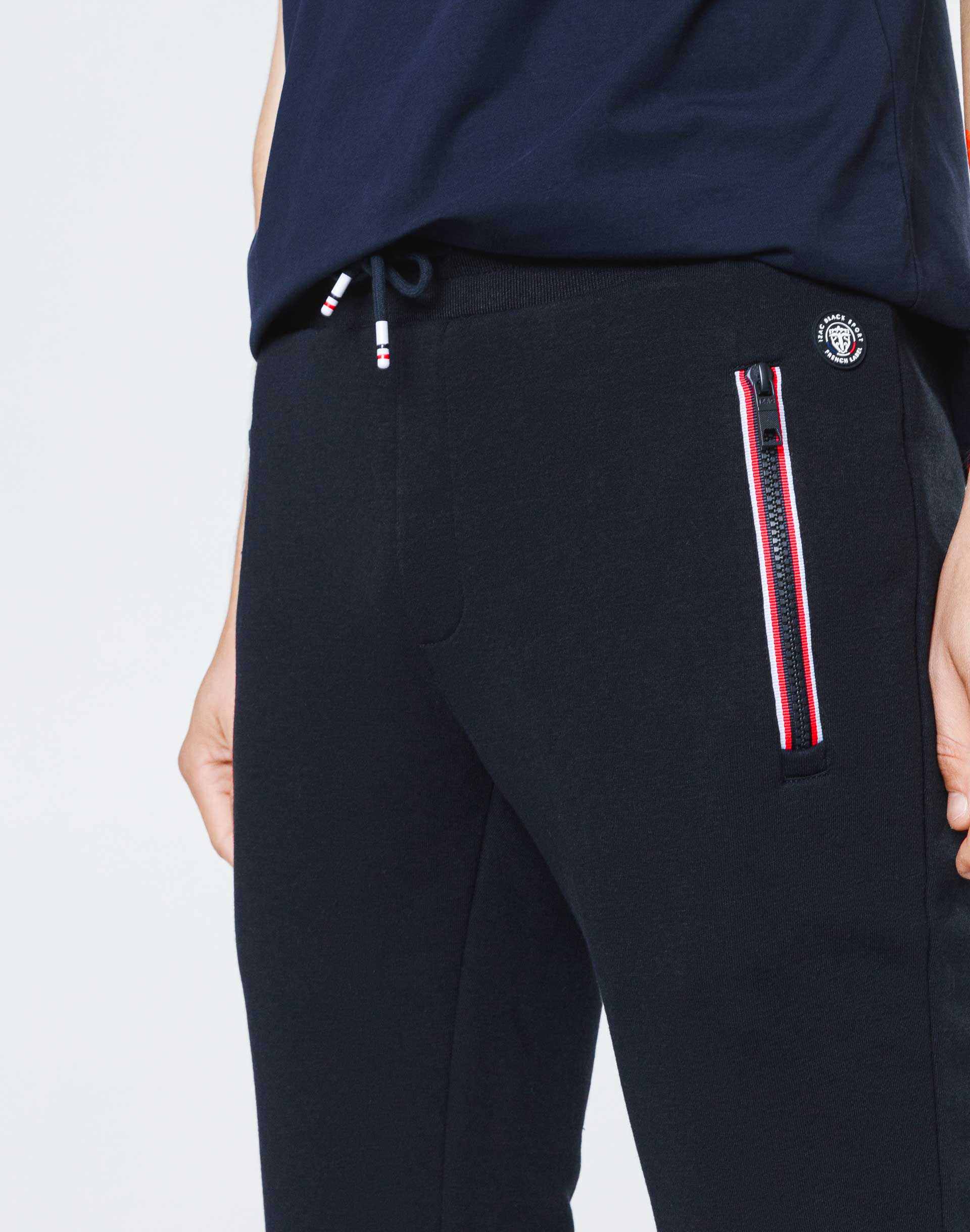 Pantalon jogging bleu marine - Image 2
