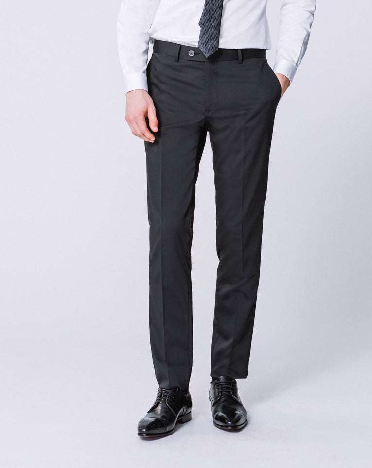 PANTALON TISSU TECHNIQUE NOIR - Image 2